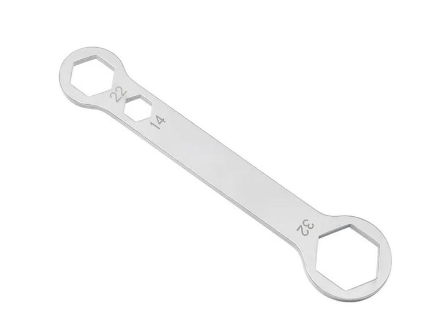 FIR Axle Spark Plug Combo Wrench Spanner 14mm 22mm 32mm