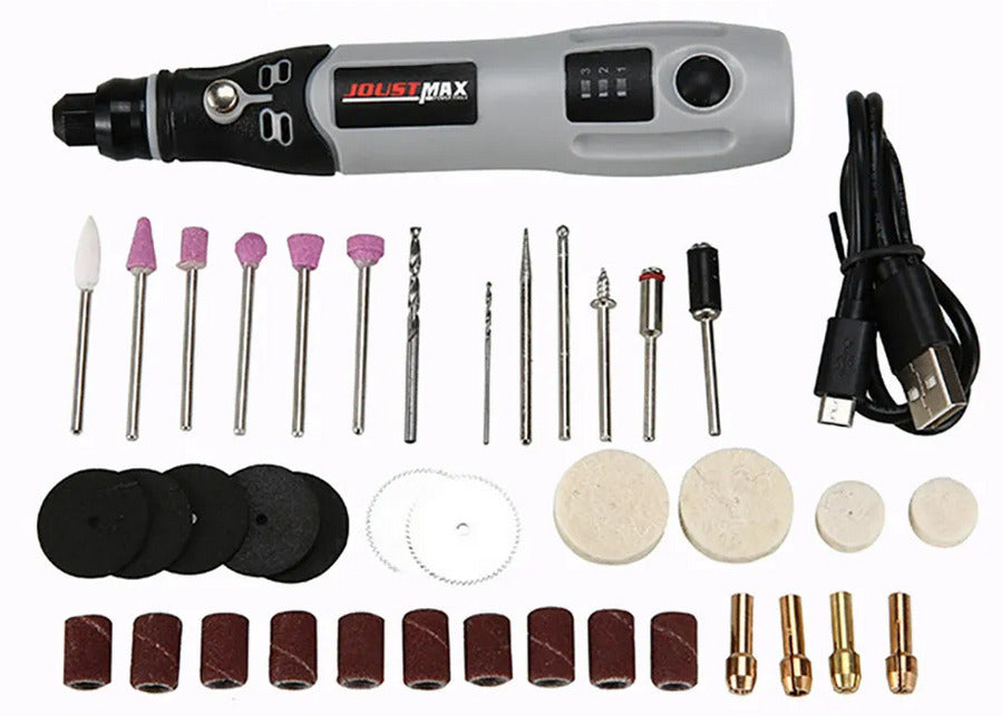 Dirt Racing Portable Electric Die Grinder 40pcs Rotary Dremel Tool with Heads