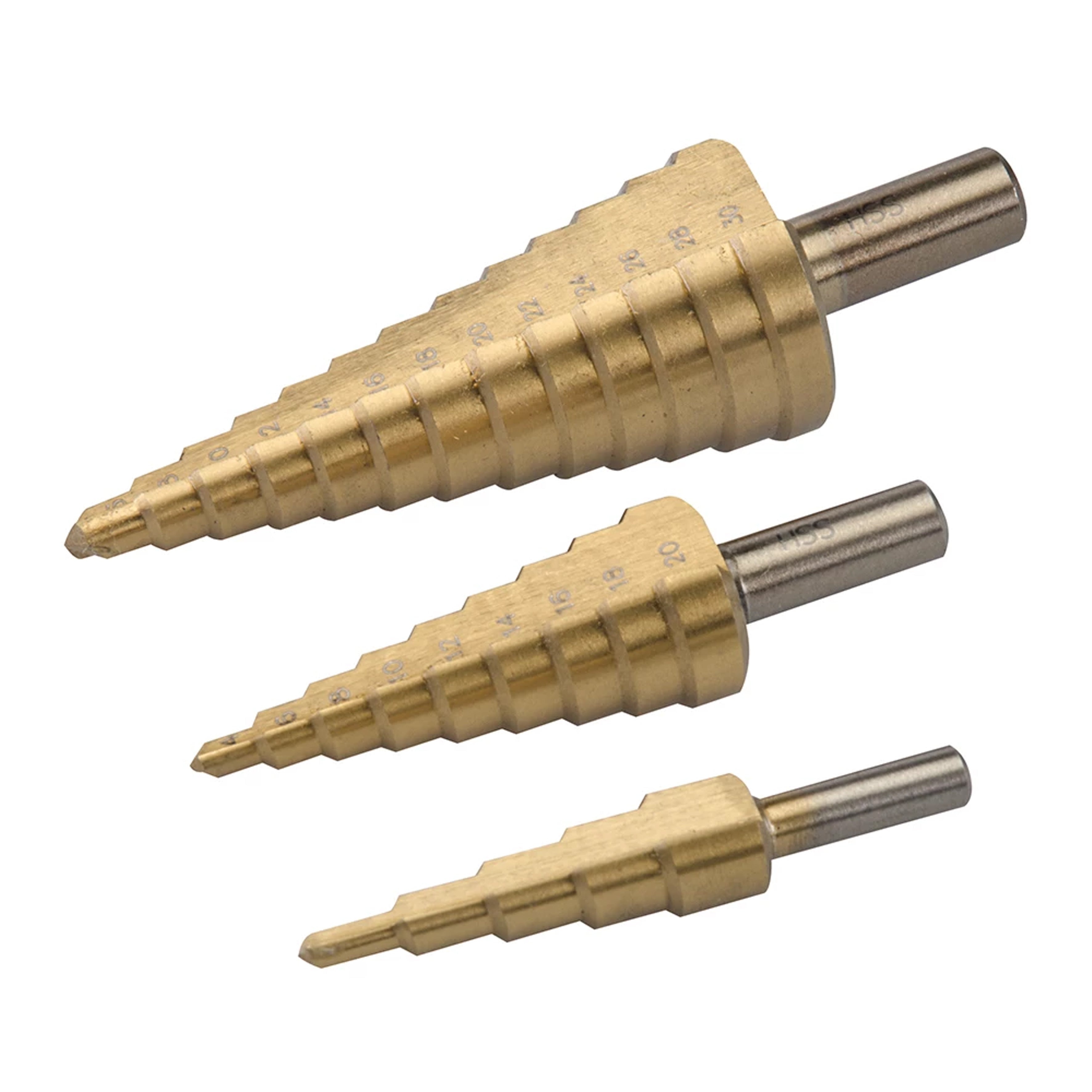 Toolstream Hss Step Drill Set 3pce 282620