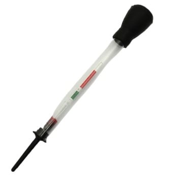 Dirt Racing Battery Hydrometer Testing Electrolyte Level Density Lead Acid Specific Gravity Suction Type