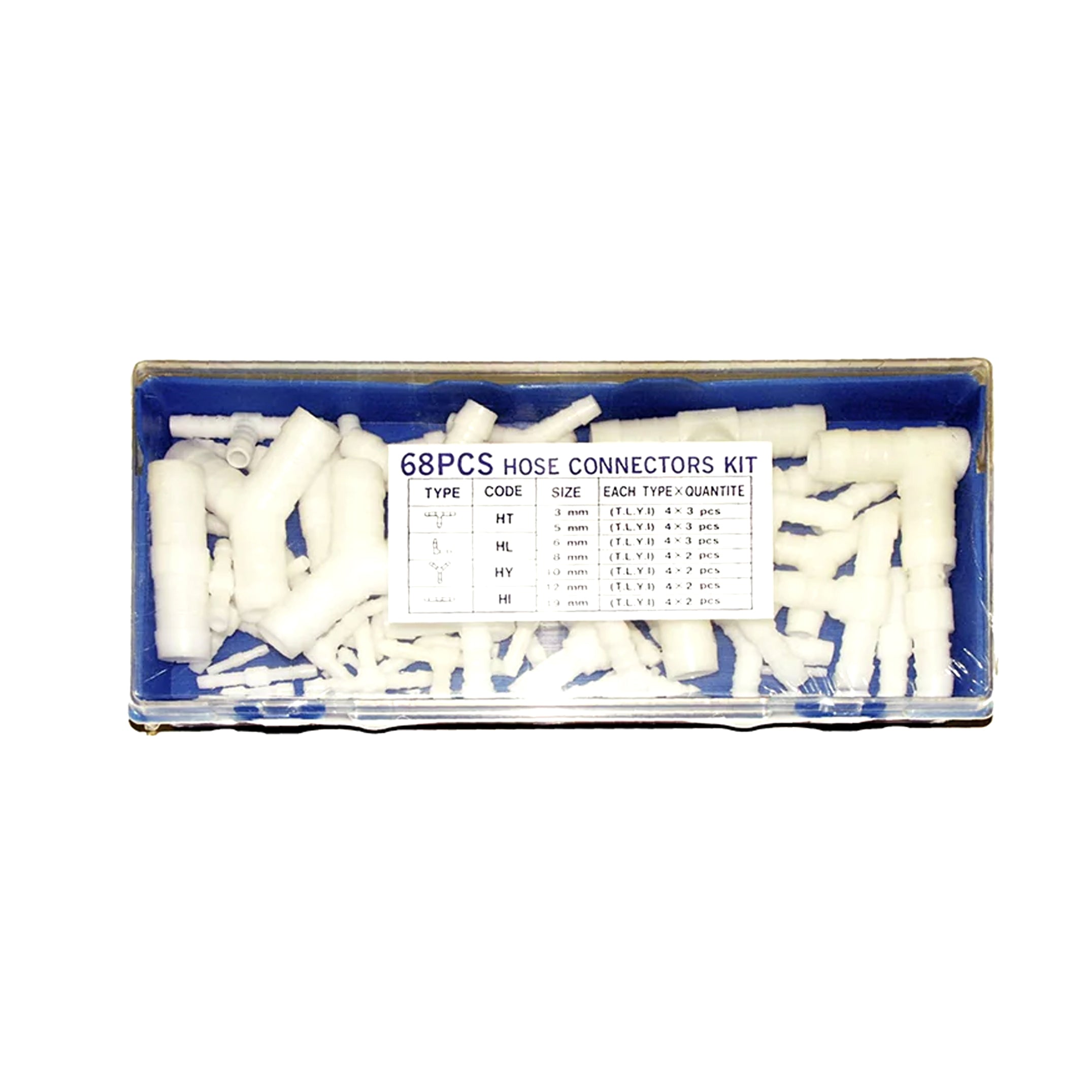 Dirt Racing Hose Connectors Kit 68pc