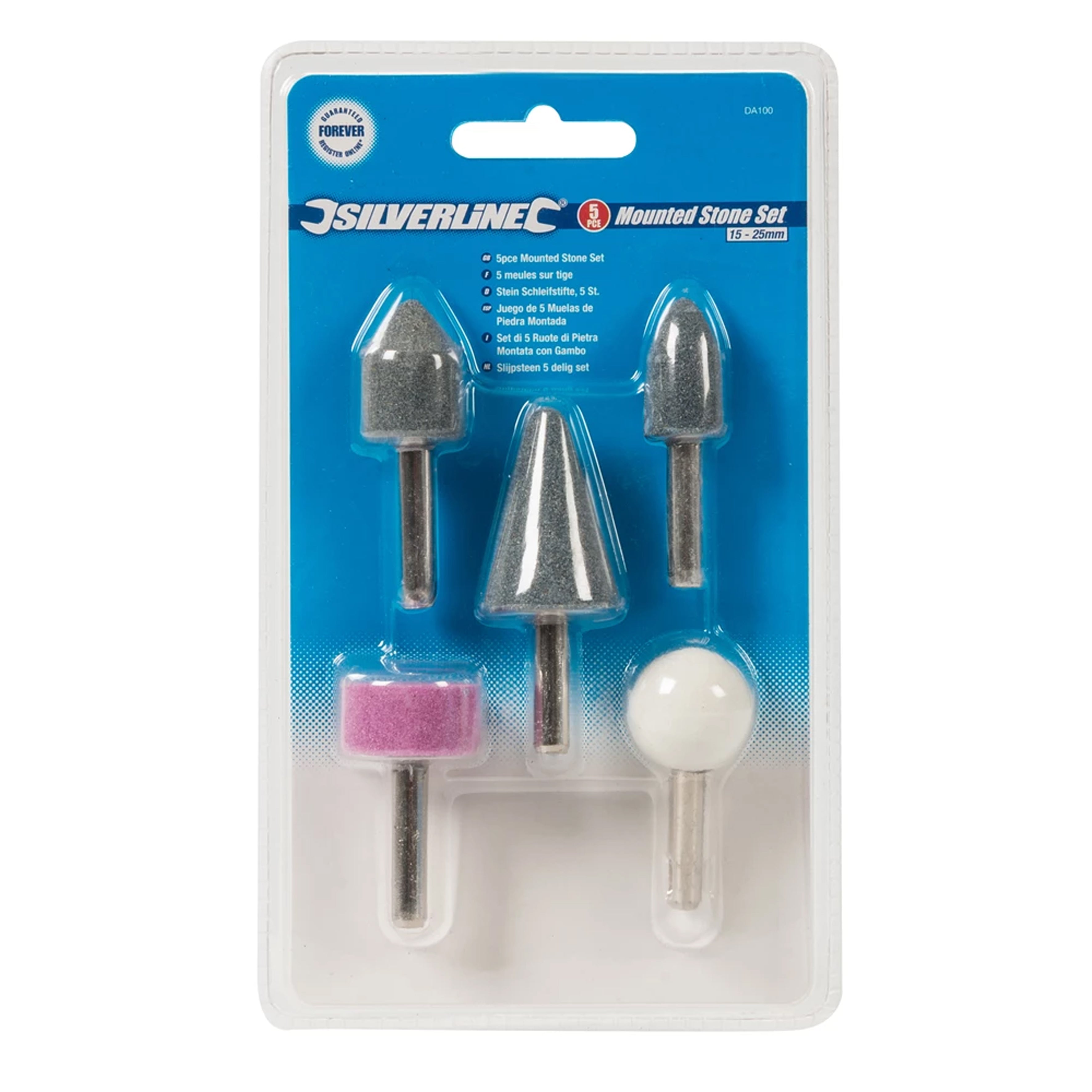 Toolstream Shank Mount Stone 5pc 1/4