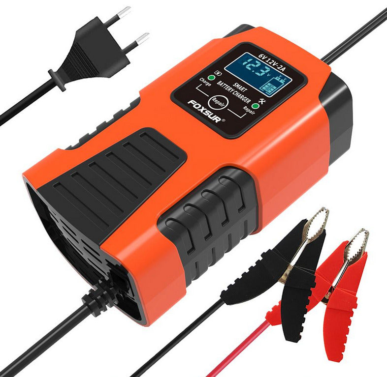 Dirt Racing Battery Charger 12v / 6v 2a, Repair Mode Re-energise Batteries