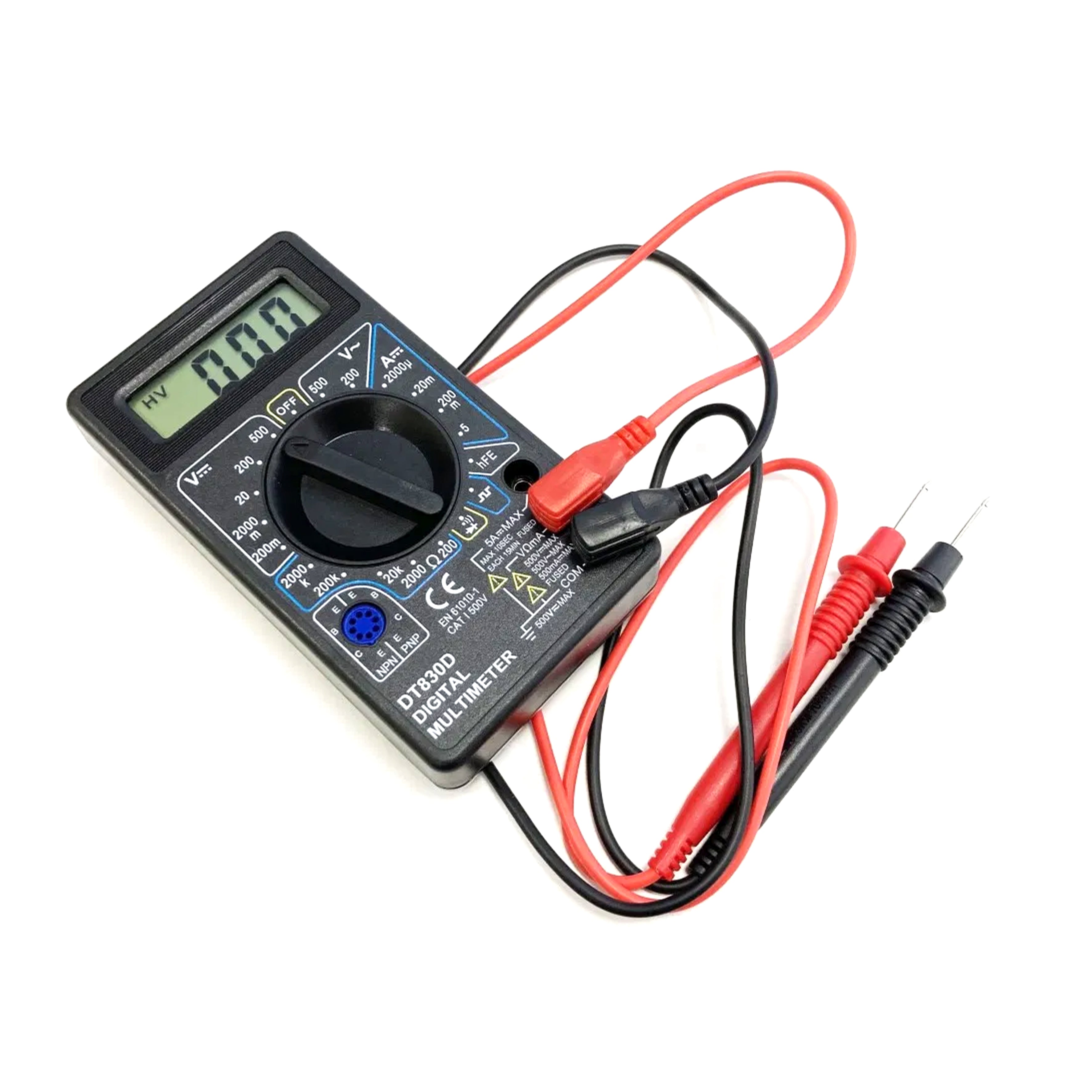 Toolzone Digital Multimeter Standard 3-1/2 Display Max 1999 - Toolzone Kdpel059