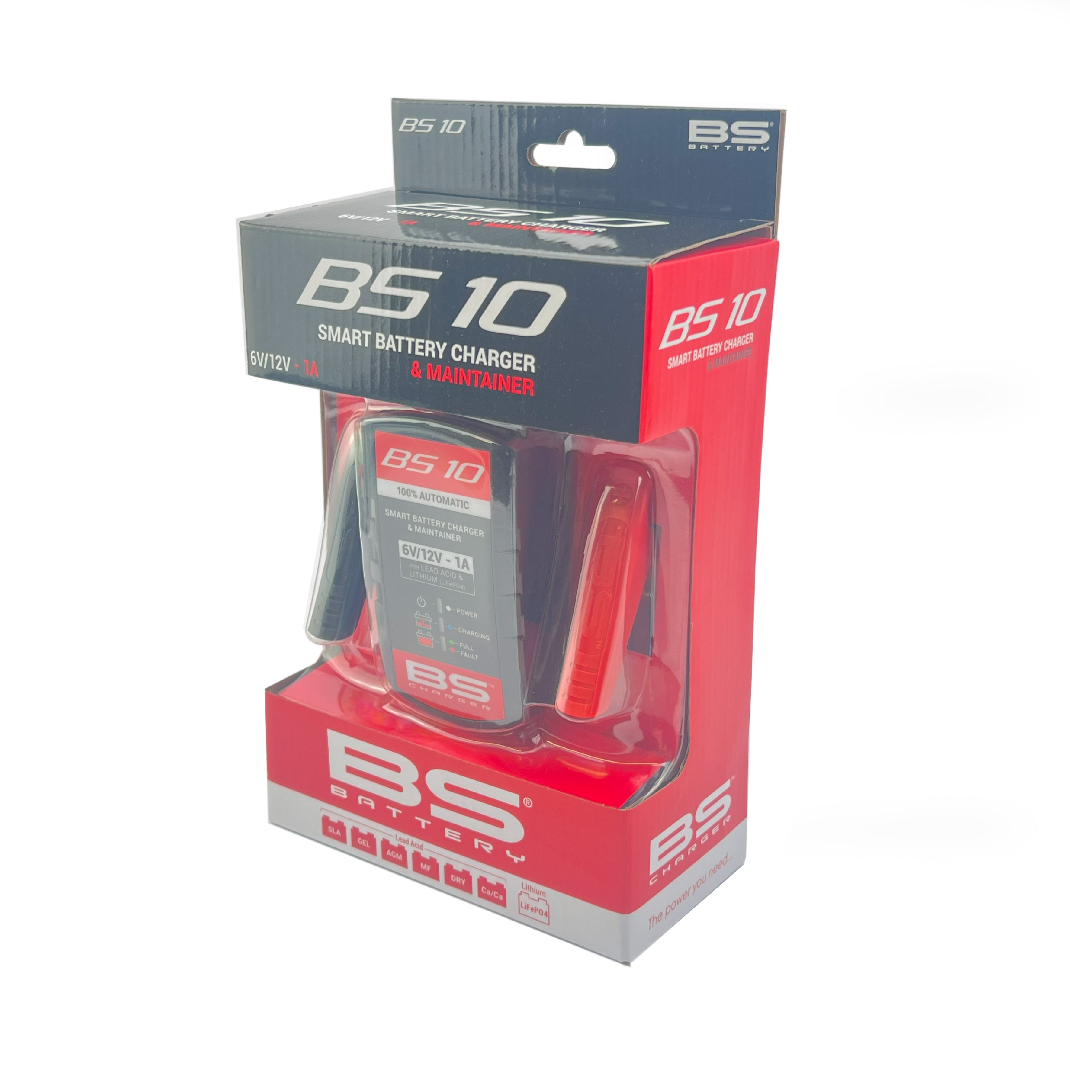 BS Batteries Battery Charger 6v/12v, 1a, BS10 Charger,700516, 12v & 6v, !!! *** Eu Socket *** !!!