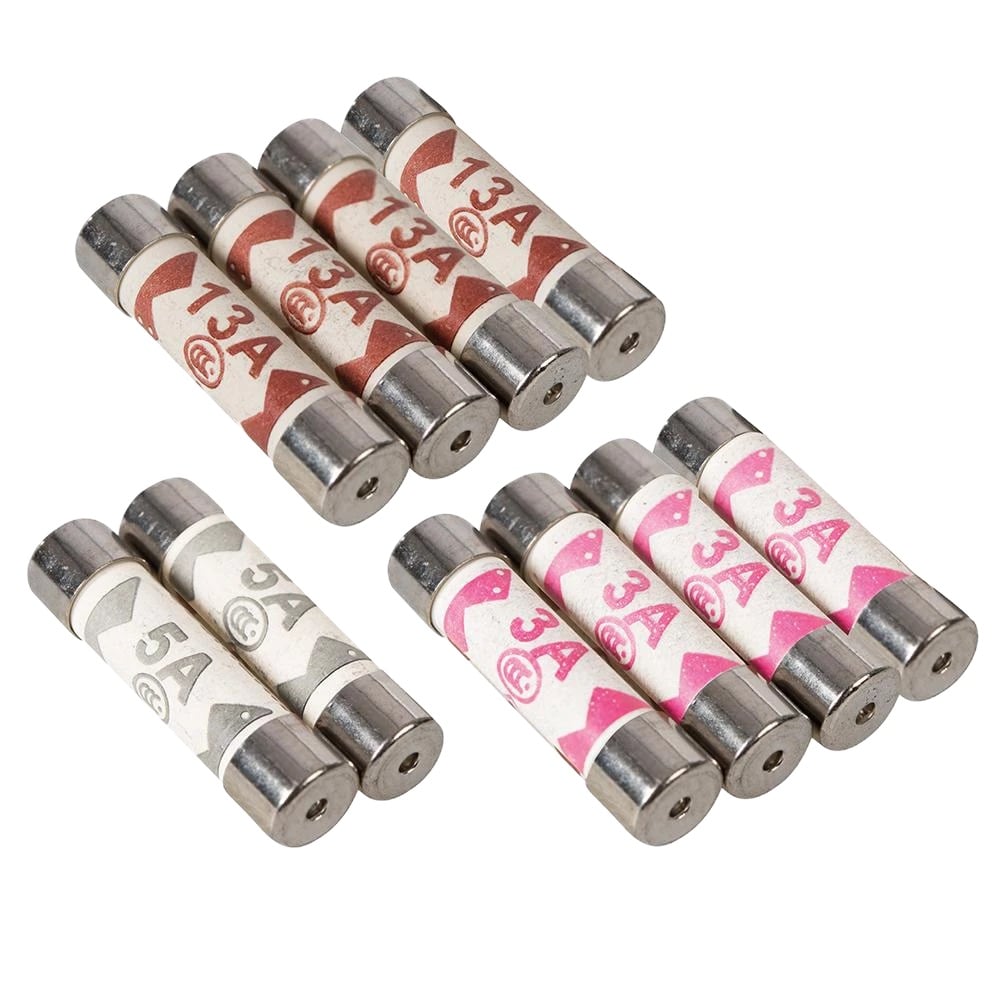 Silverline Tools Powermaster Mixed Fuses 4X3A, 2X5A, 4X13A