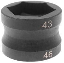 Dirt Racing 43mm-46mm Double Head Pulley Nut 1/2 Drive Gy6 Nut Sleeve Belt Clutch Removal