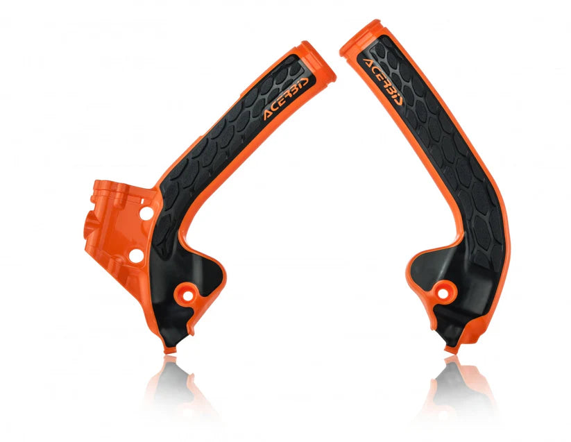 ACERBIS X-GRIP FRAME PROTECTOR COMPATIBLE for KTM/HUSQVARNA/GAS GAS TC85 18-24 SX85 18-24 MC85 21-24 Orange/black