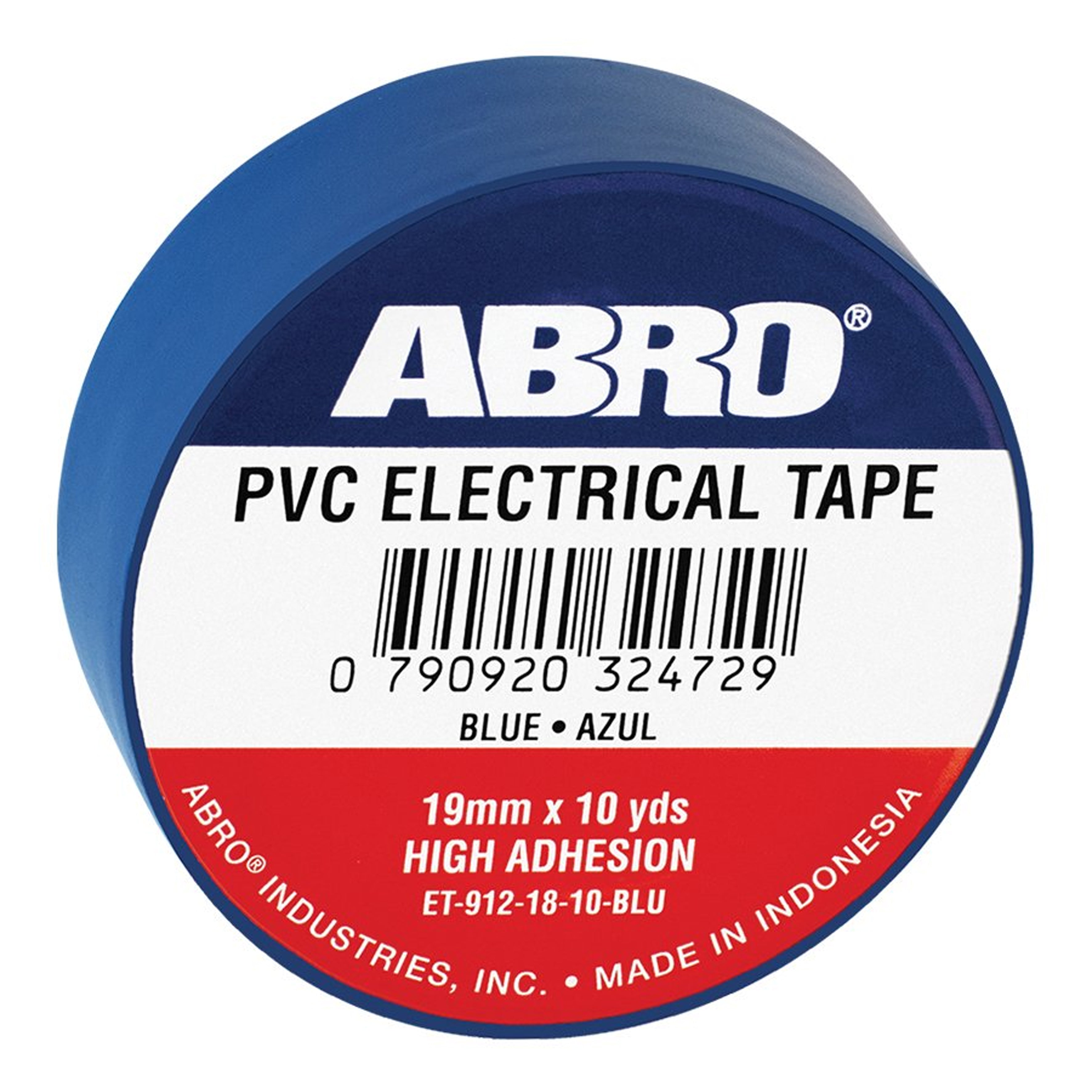 ABRO Blue Pvc Electrical Insulation Tape 19mm X 10 Yards