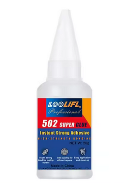 Dirt Racing Loolifl Super 502 Instant Glue 20ML Extra Strong Seconds Adhesive Fast Dry Cyanoacrylate