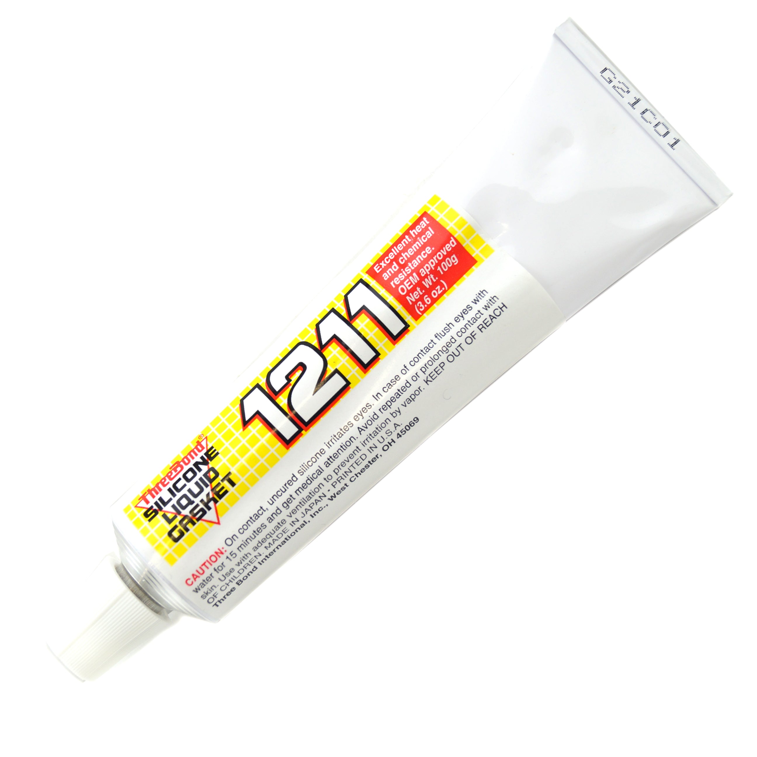 Three Bond Threebond Silicone Gasket 1211, White Rtv, Cm007003