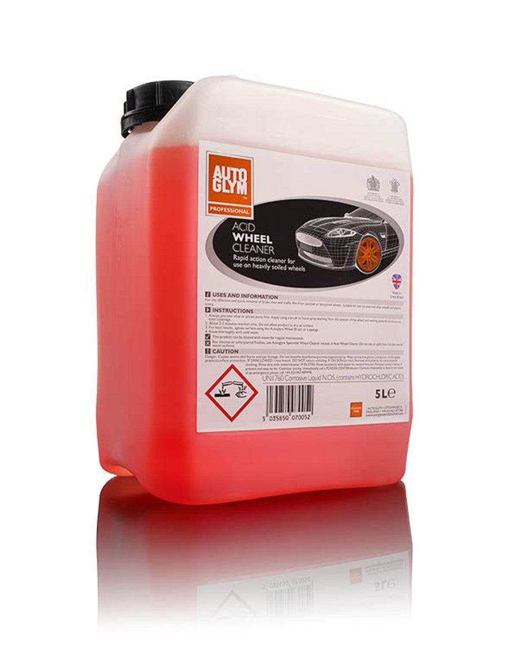 Auto Glym Acid Wheel Cleaner 5l Autoglym 07005