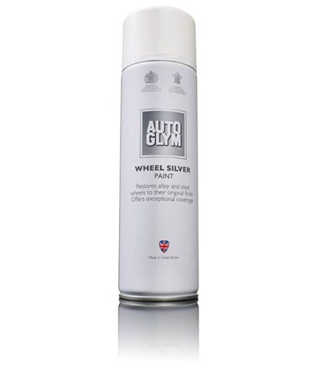 Auto Glym Wheel Silver Spray Paint 450ml Aerosol Autoglym 26012b