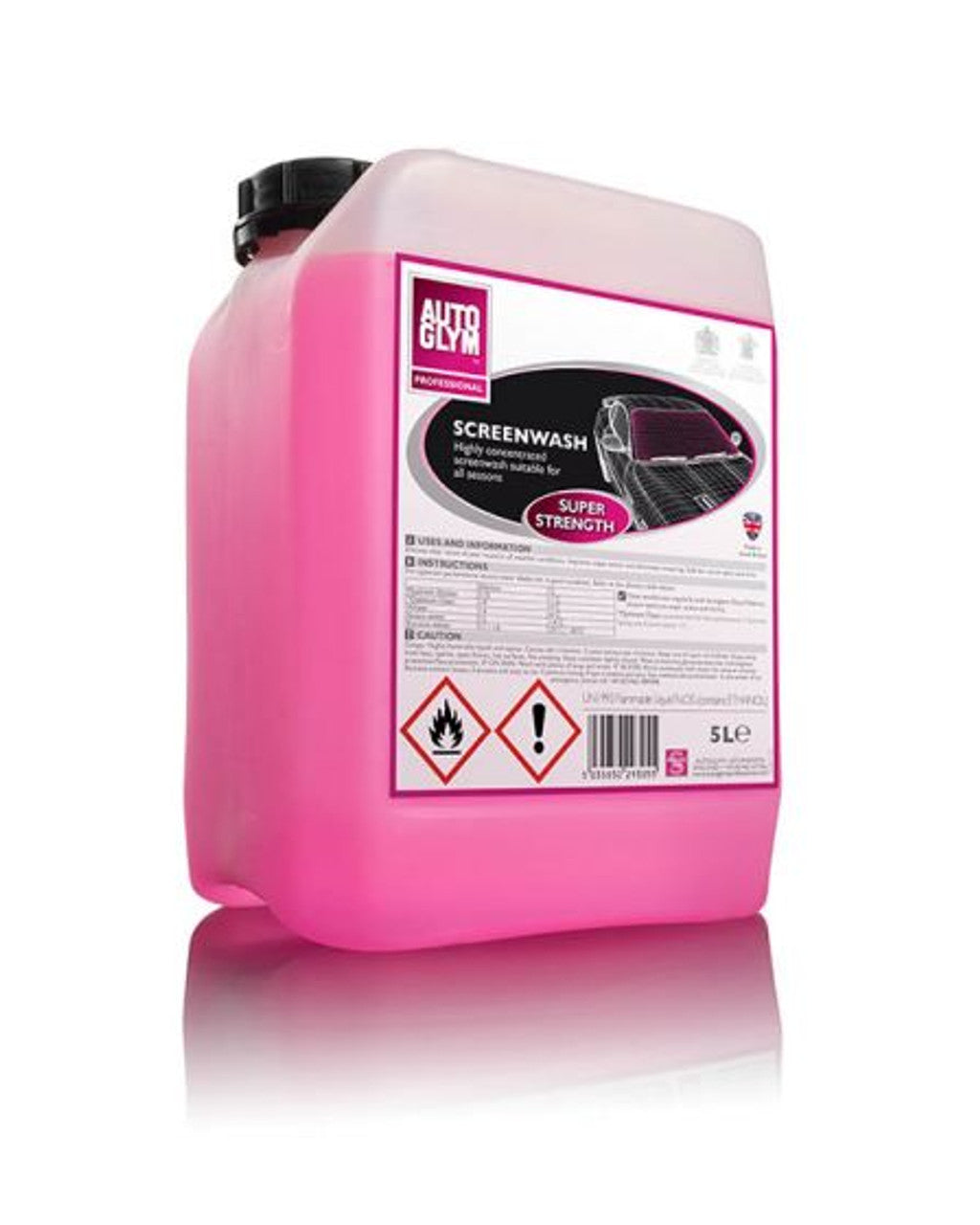 Auto Glym Screenwash Super Strength 5l Autoglym 29ss005