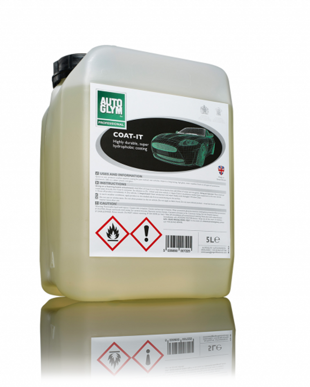 Auto Glym Coat It Super Hydrophobic Coating 5l Autoglym 38005