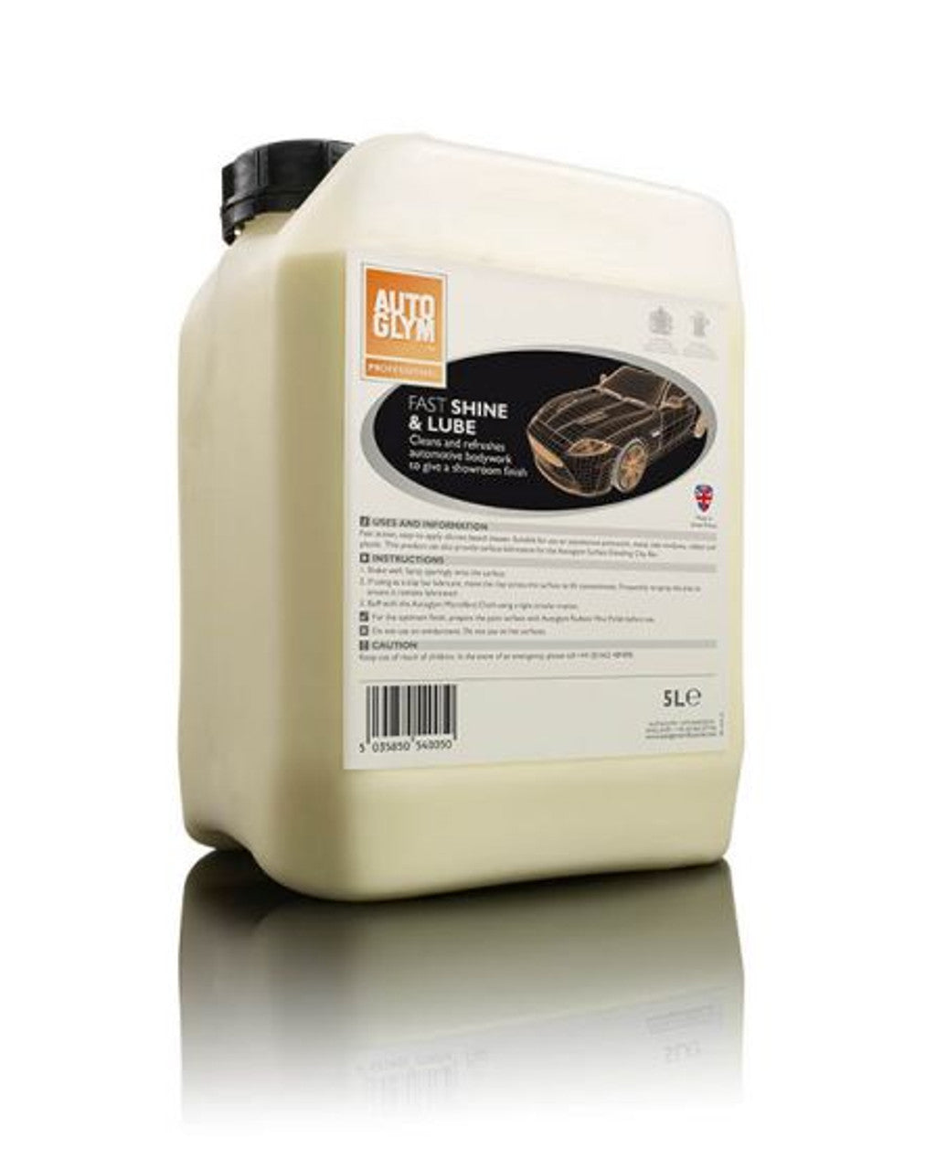 Auto Glym Fast Shine & Clay Bar Lube 5l Autoglym 54005