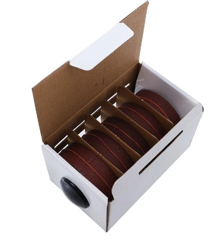 Dirt Racing Emery Cloth Sandpaper Roll Grinding Belt 5pcs Per Box 25mm X 6m