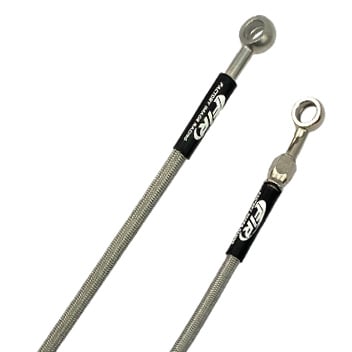 FIR Hose Front Brake Silver / Black, Honda CRF450R 06-08 H02-1-066/p