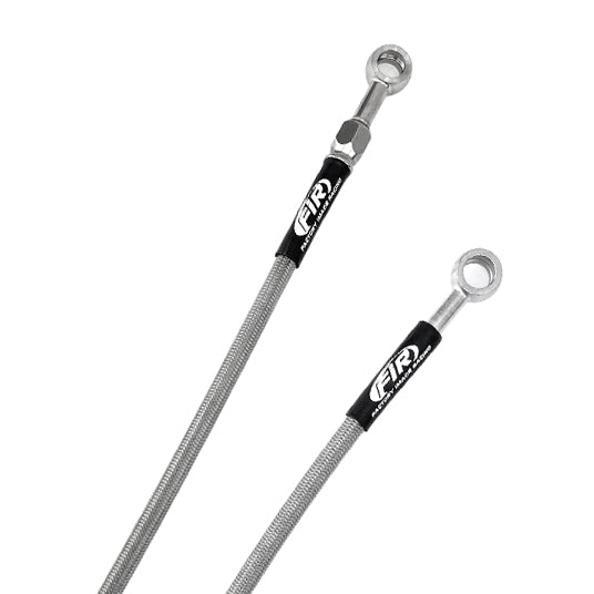 FIR Hose Rear Brake Silver/ Blk YFZ350 Banshee 1990-2006