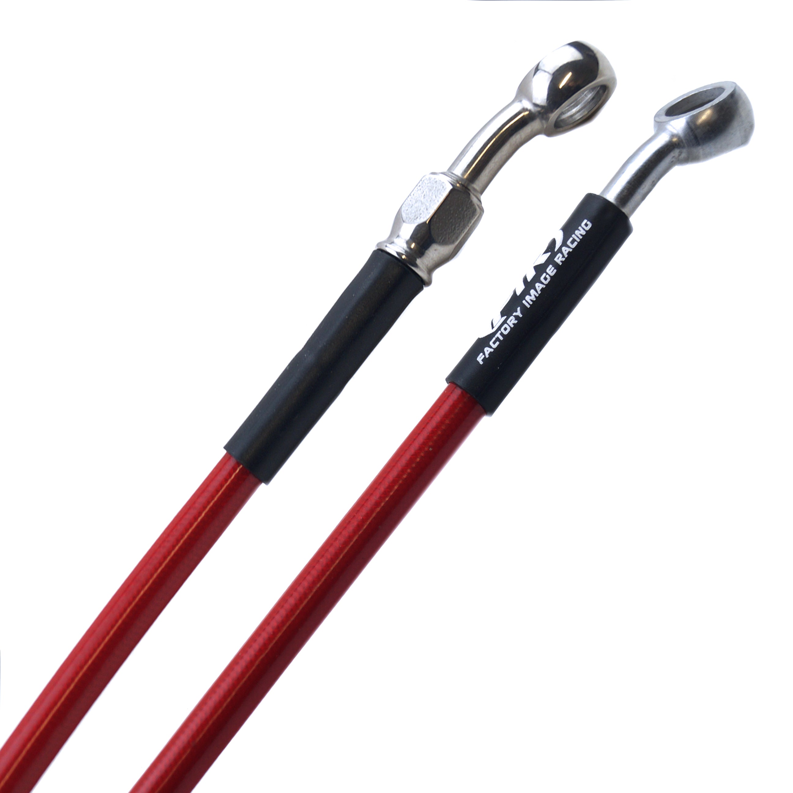 FIR Hose Rear Brake Red / Blk, YFM700 Raptor 2005-2007 ATV Fir, Kit Done