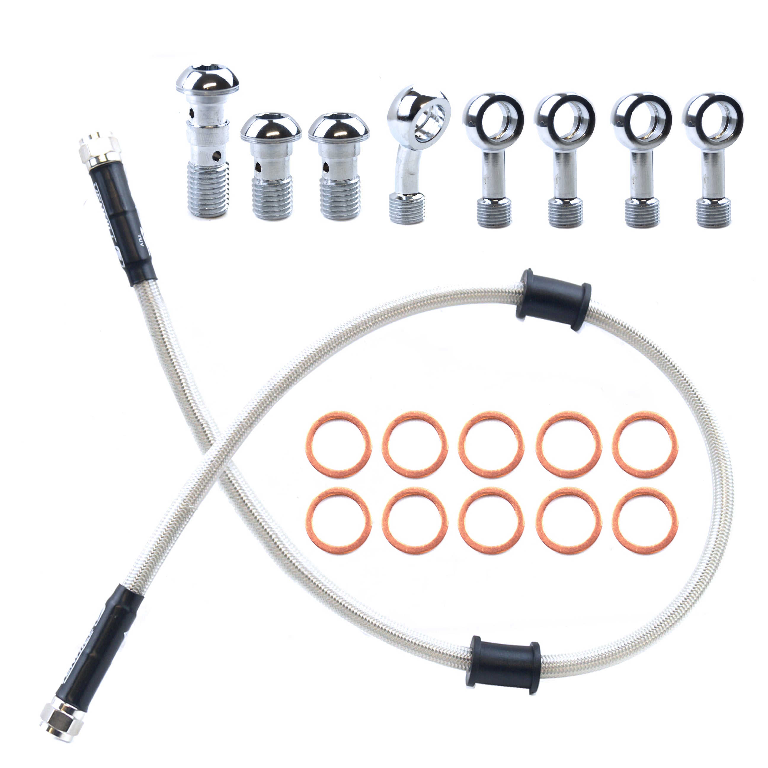 Venhill Hose Front CBR600 01-03 2pcs, Venhill Hon-6016f Brake