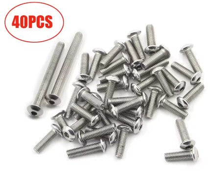 Dirt Racing Full Fairing Bolt Screw Nut Repair Kit 96-01 Bmw R1100 Rt R 40PCS Stainless Steel