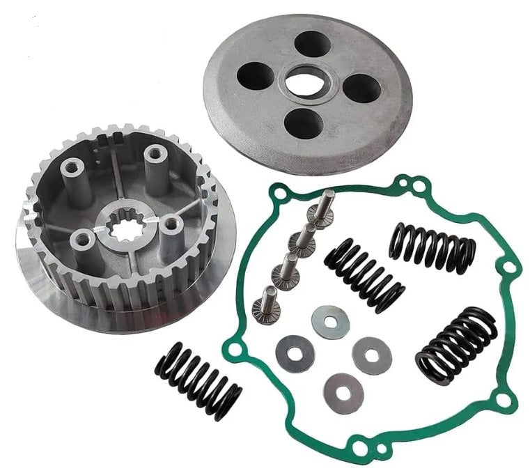 Dirt Racing Clutch Inner Hub Outer Pressure Plate Gasket Kit 1998-2022 Kawasaki KX 80 85 100 13087-1170