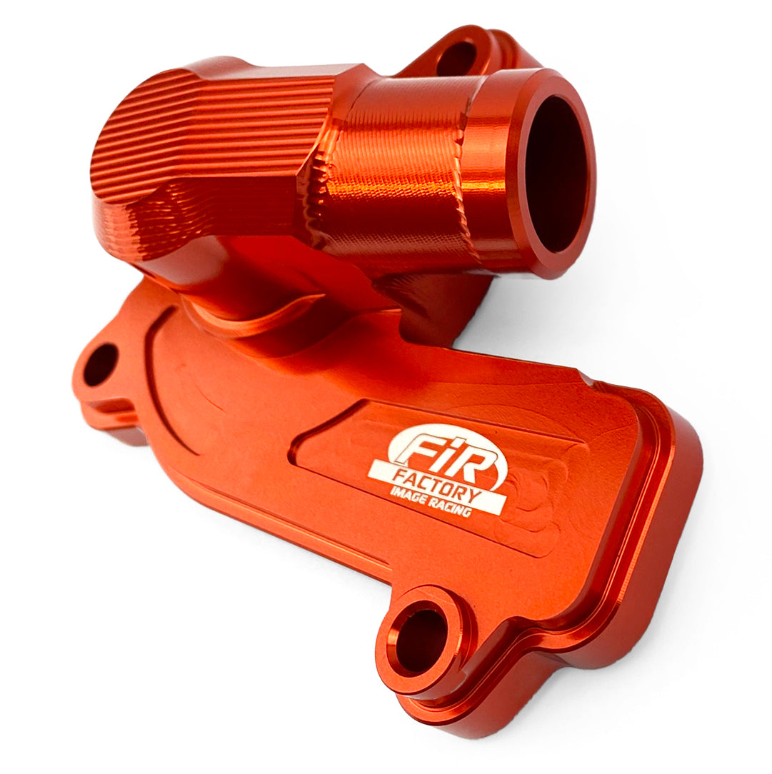 FIR  Water Pump Cover 23-24 KTM 250/350 SX-F, Fir ASWPC-30, Billet Alloy Orange, Standard Water Pump Cover