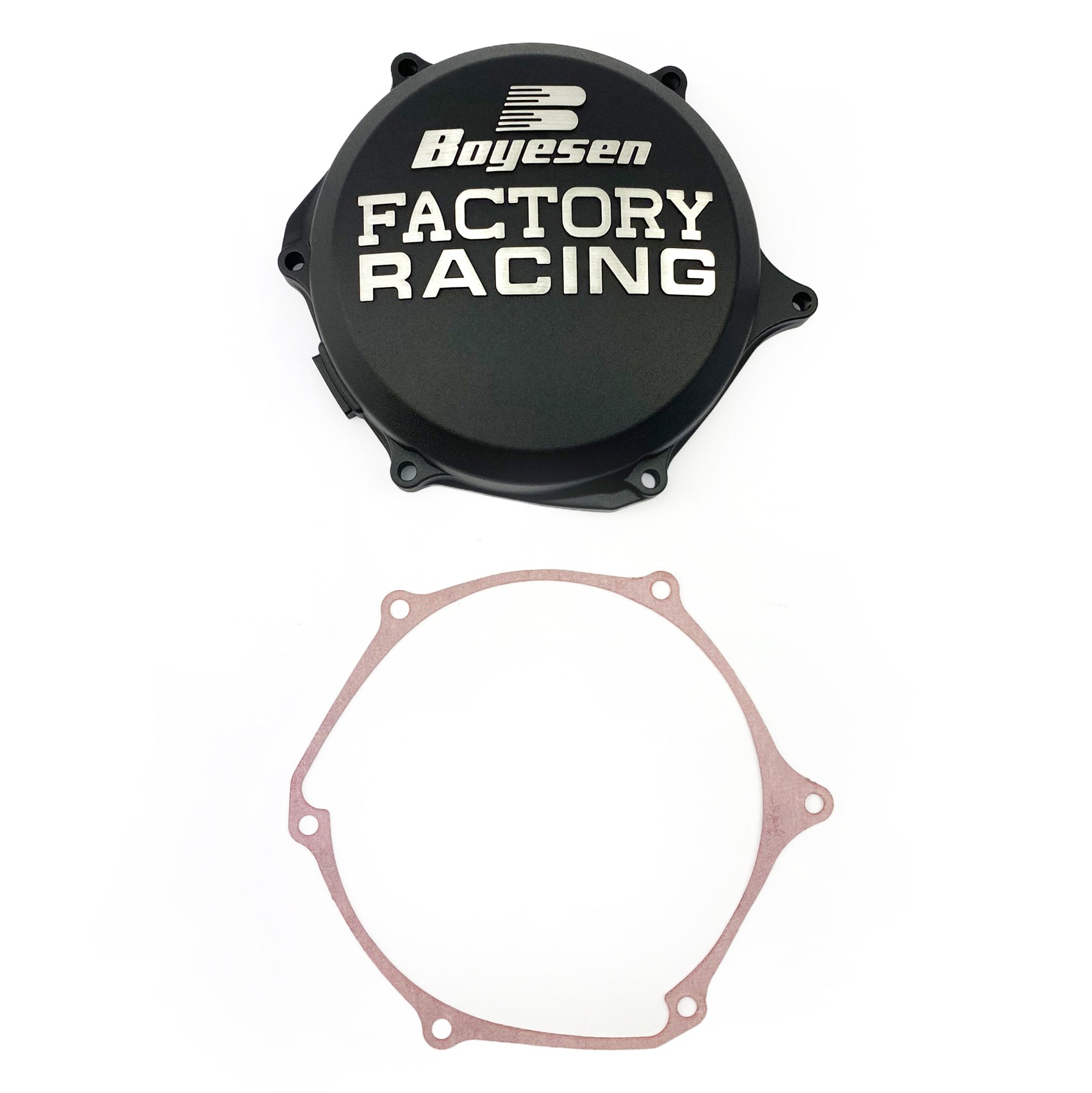 Boyesen Clutch Cover 23-25 YZ450F Yamaha, Boyesen Cc-38db, Black