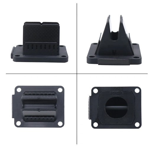 Dirt Racing Reed Valve Block Cage Kit Carbon Fibre 2002-2018 Yamaha YZ85 4es-13610-00-00 4es-13613-00-00