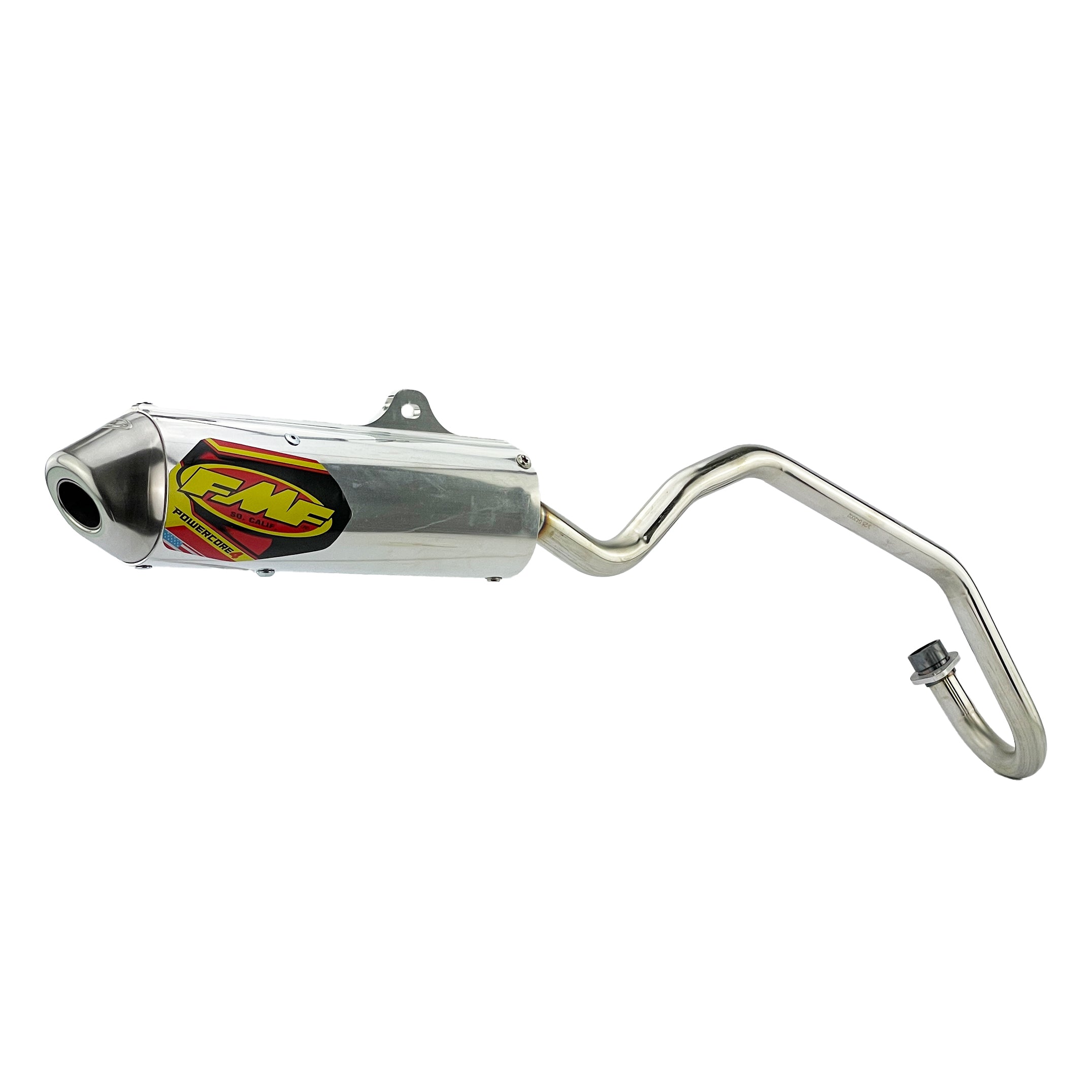 FMF Exhausts Mini Powercore 4 Exhaust Silencer 02-25 Kawasaki Suzuki 110 KLX DRZ L R - Fmf 042002