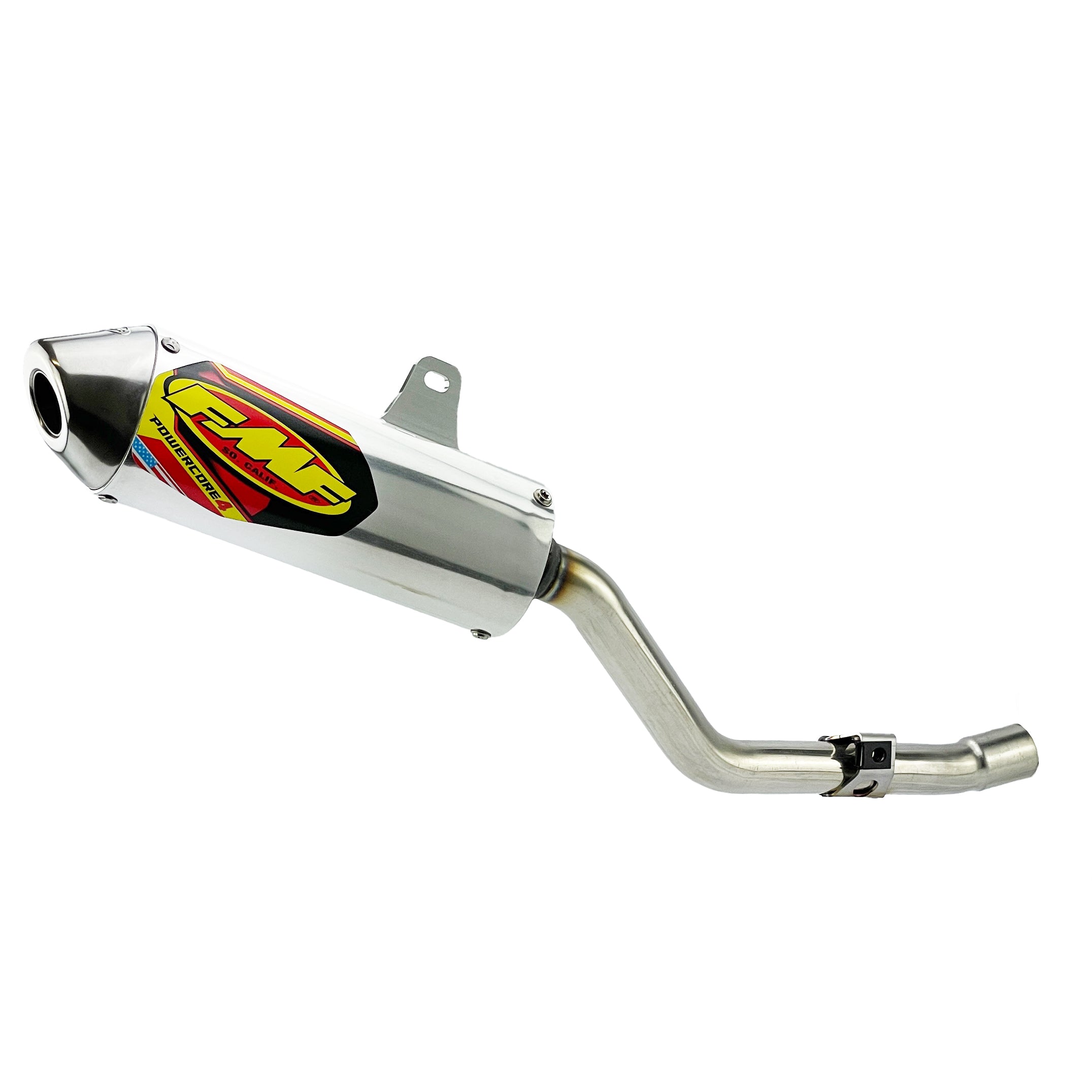 FMF Exhausts Mini Powercore 4 Exhaust Silencer 08-25 Kawasaki KLX 140 F G L R - Fmf 042160