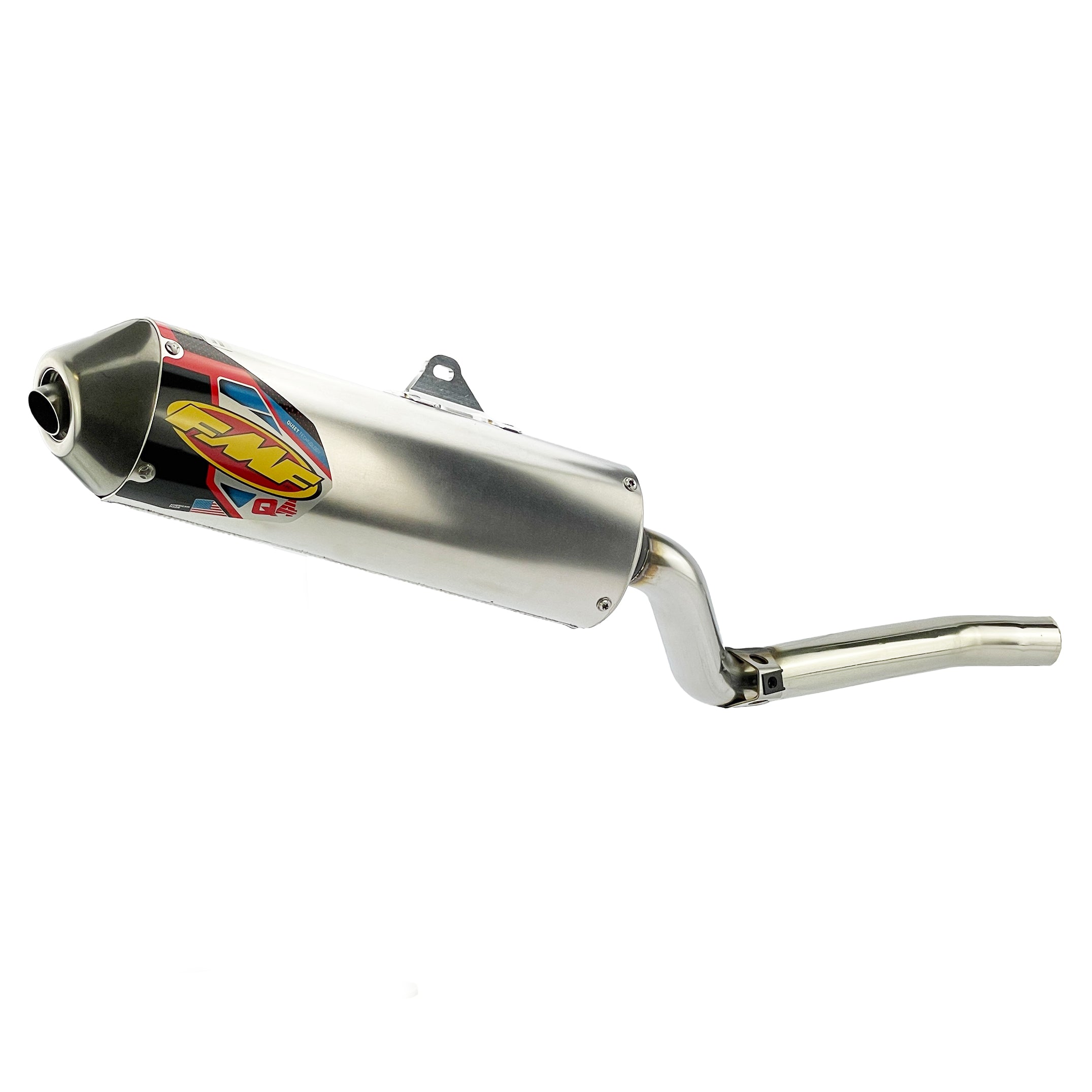 FMF Exhausts Q4 Exhaust Silencer 00-22 Kawasaki Suzuki 400 DR-z S Sm KLX Sr - Fmf 043377