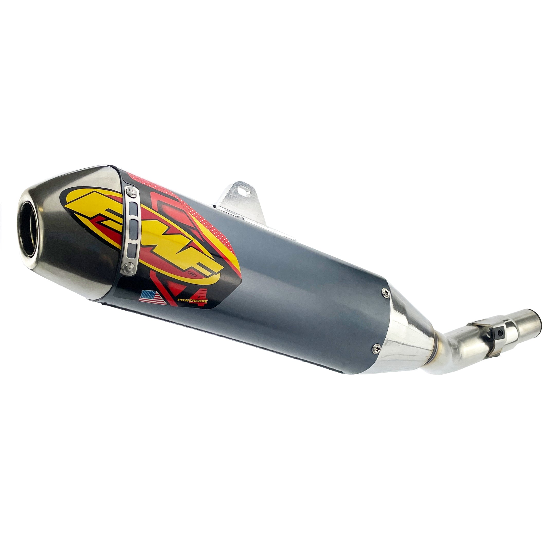 FMF Exhausts Powercore 4 Hex Exhaust Silencer 05-17 Honda CRF 450 X - Fmf 041514