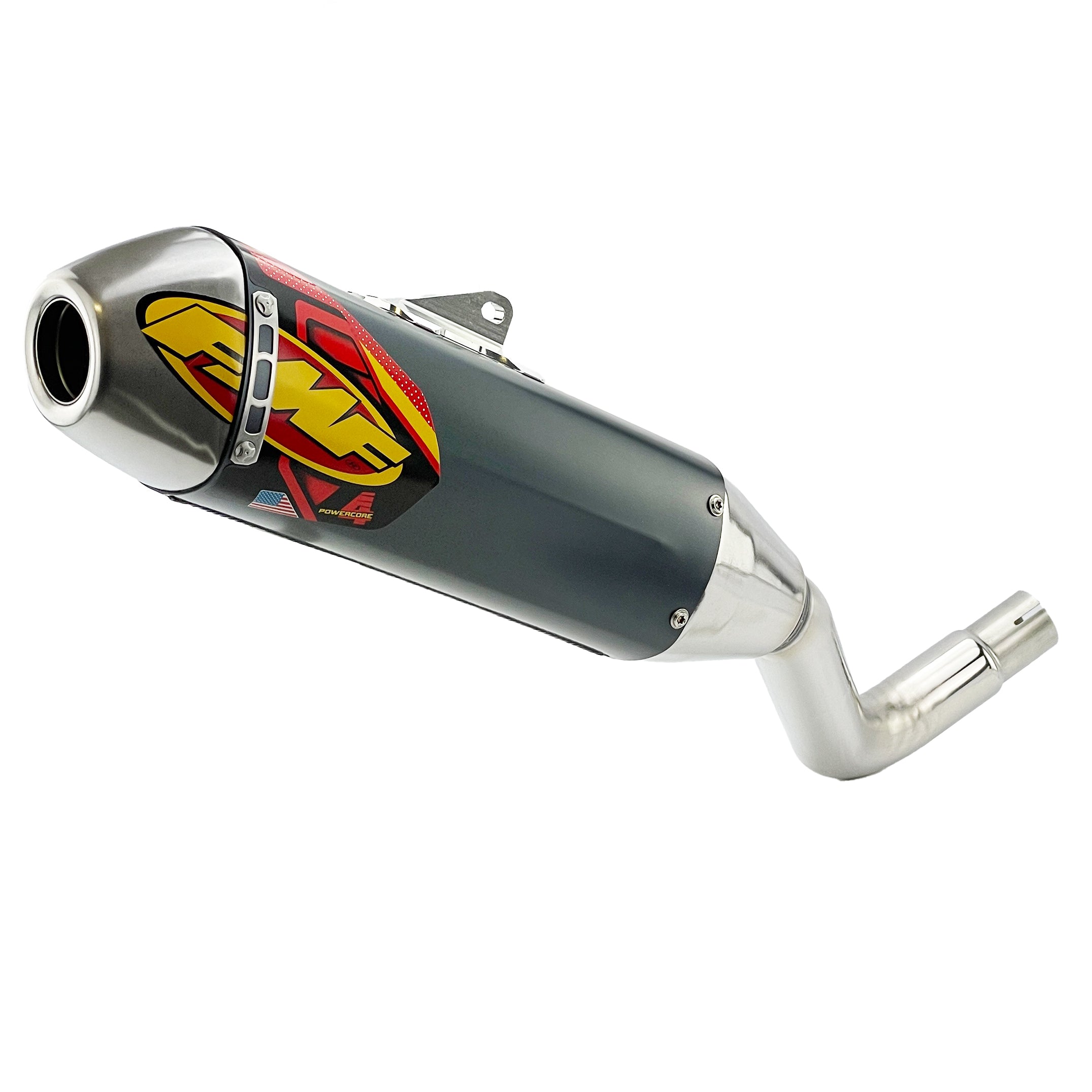 FMF Exhausts Powercore 4 Hex Exhaust Silencer 06-23 Yamaha Yfm 700 R - Fmf 044434