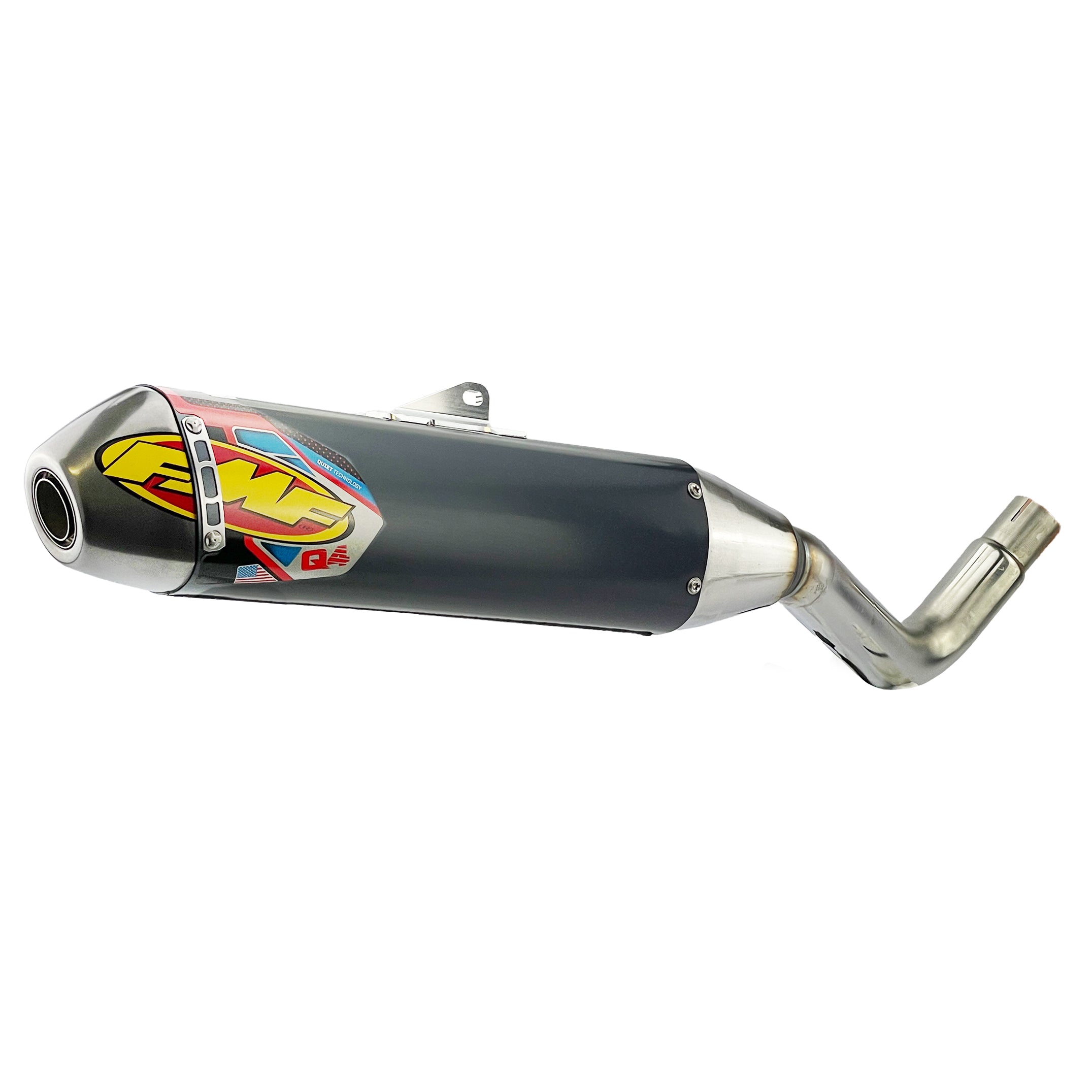 FMF Exhausts Q4 Hex Exhaust Silencer 06-23 Yamaha Yfm 700 R - Fmf 044435