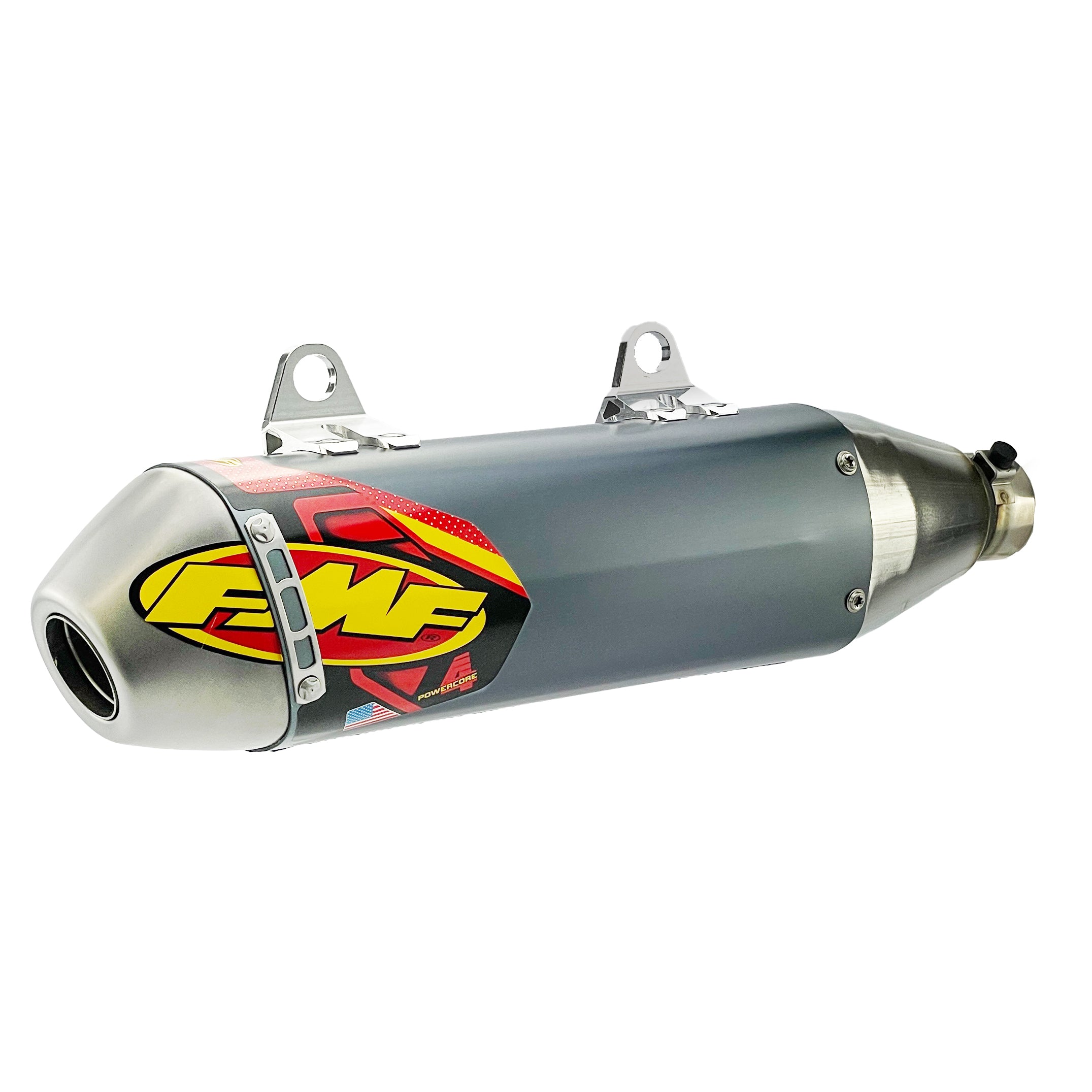 FMF Exhausts Powercore 4 Hex Exhaust Silencer 07-16 Husaberg Husqvarna KTM 250-530 - Fmf 045553
