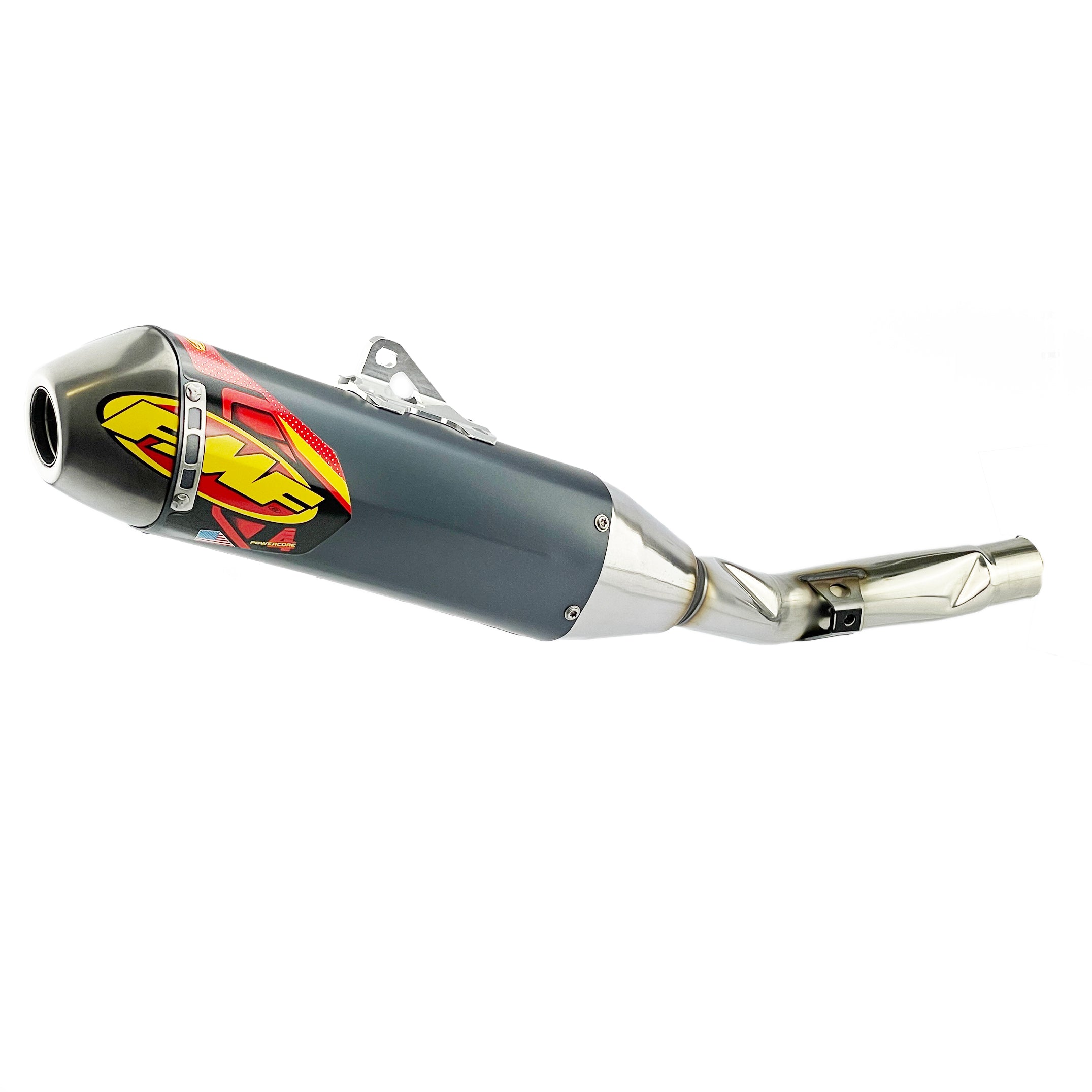 FMF Exhausts Powercore 4 Hex Exhaust Silencer 17-20 Kawasaki KX 250 F - Fmf 042345