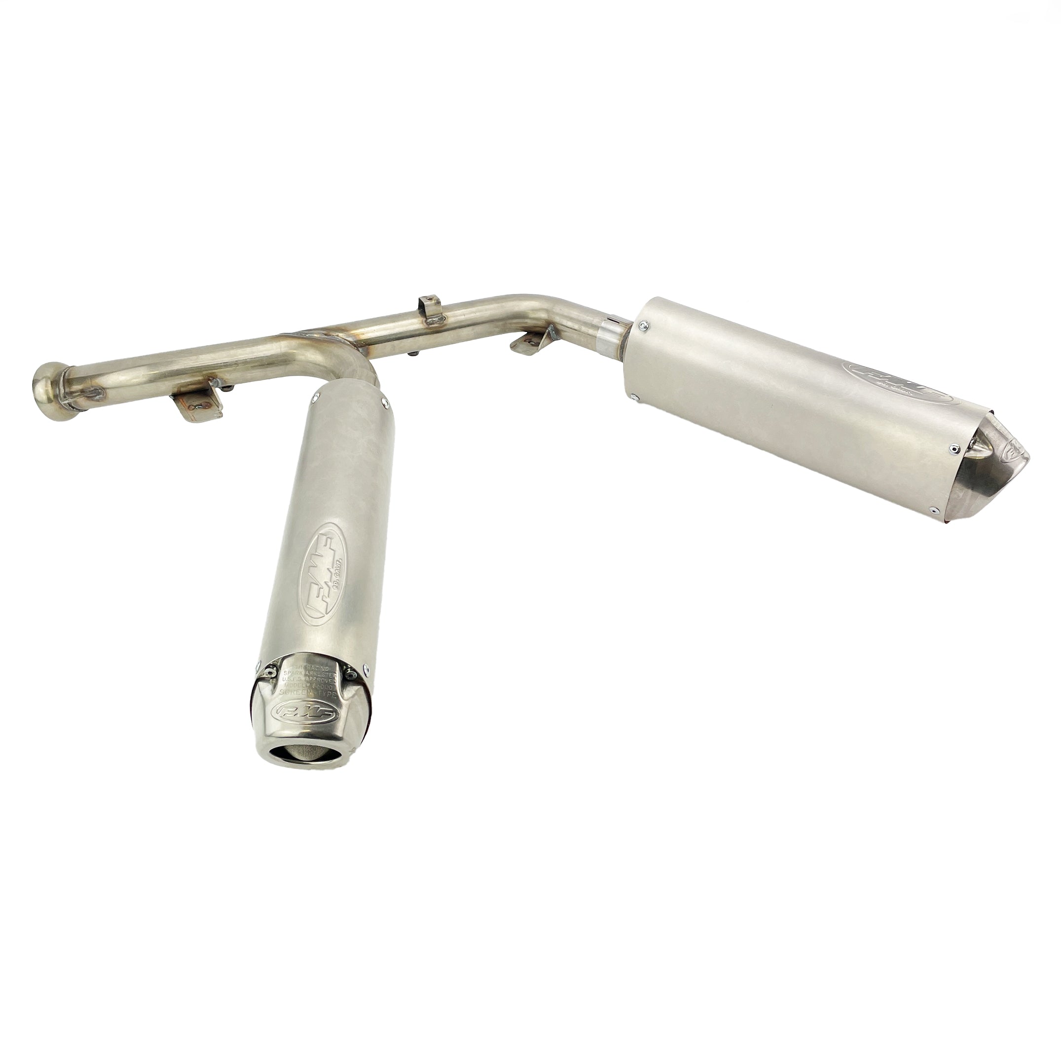 FMF Exhausts Powercore 4 Dual Exhaust Silencer 07-11 Polaris RZR 800 - Fmf 045216