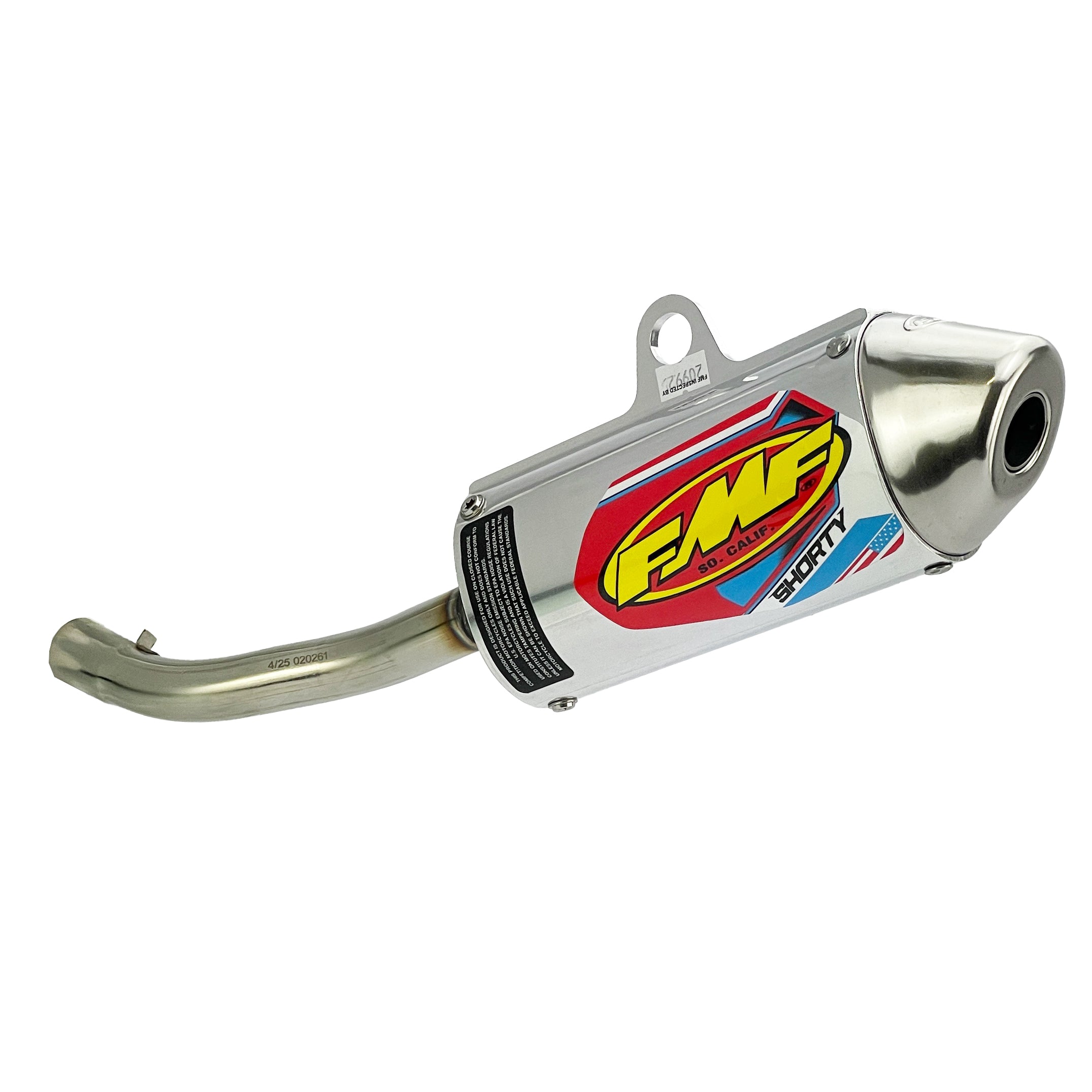 FMF Exhausts Powercore 2 Shorty Exhaust Silencer 96-99 Yamaha YZ 125 - Fmf 020261