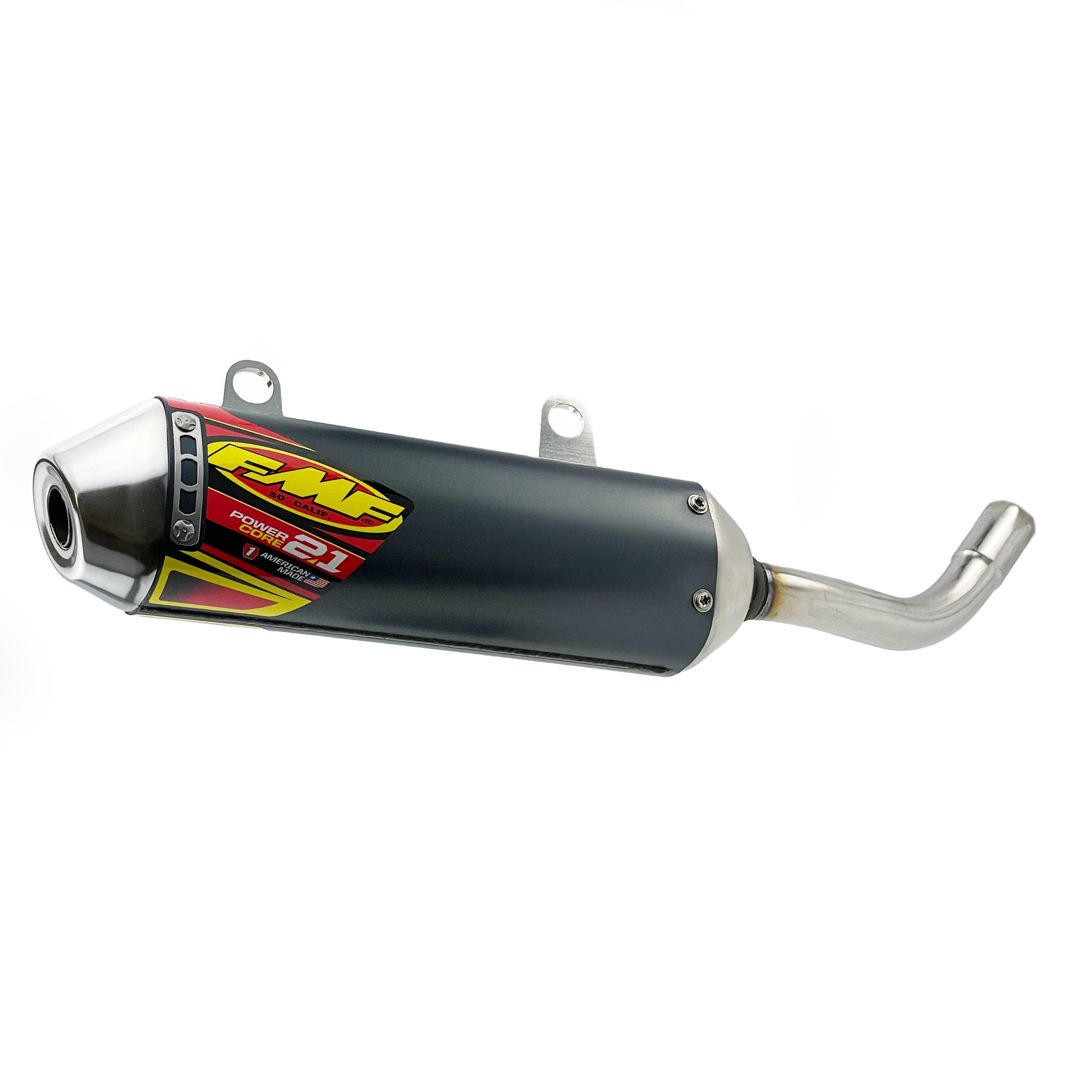 FMF Exhausts Powercore 2.1 Shorty Exhaust Silencer 17-19 KTM Husqvarna 250 300 - Fmf 025213