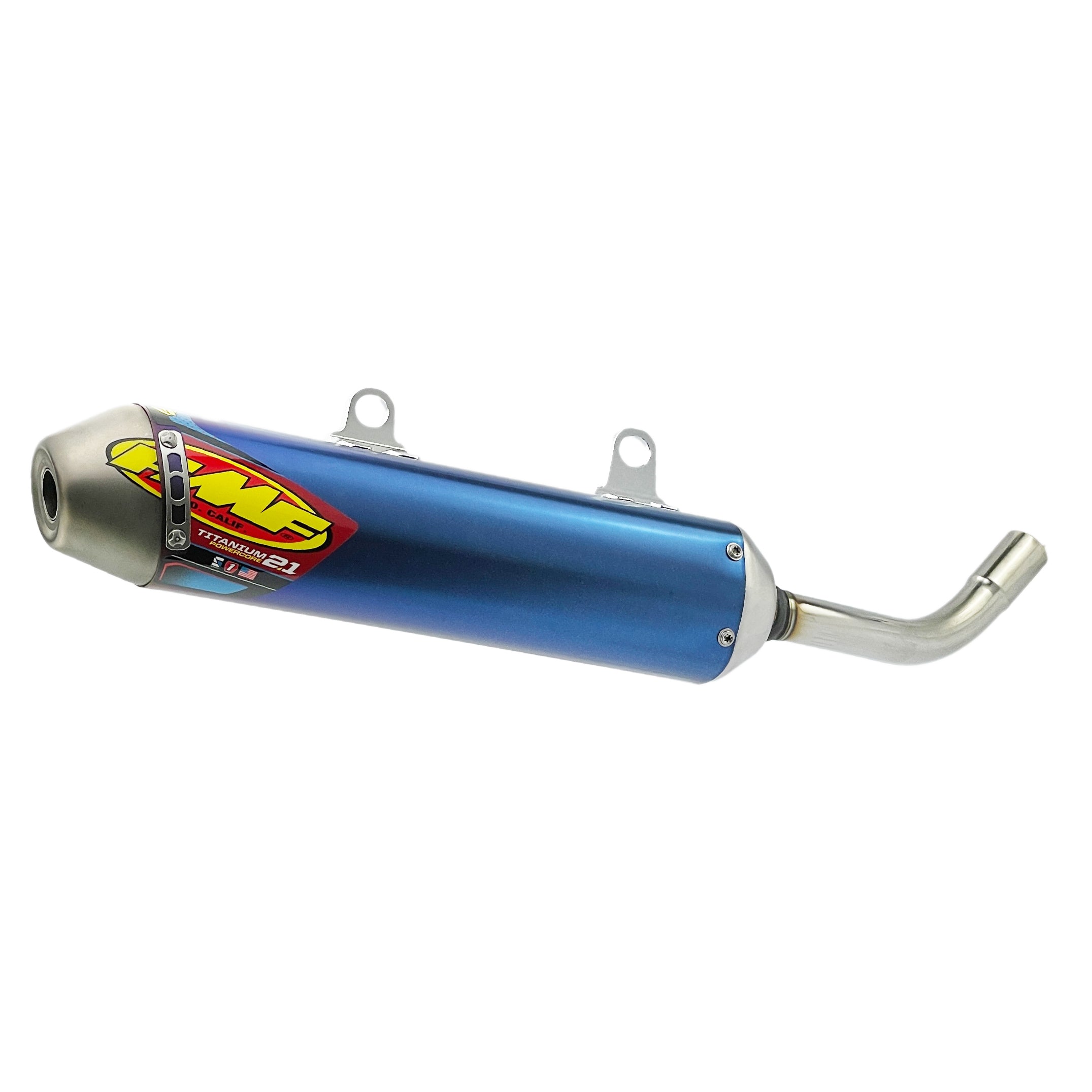 FMF Exhausts Titanium Powercore 2.1 Exhaust Silencer 17-19 KTM Husqvarna 250 300 - Fmf 025209