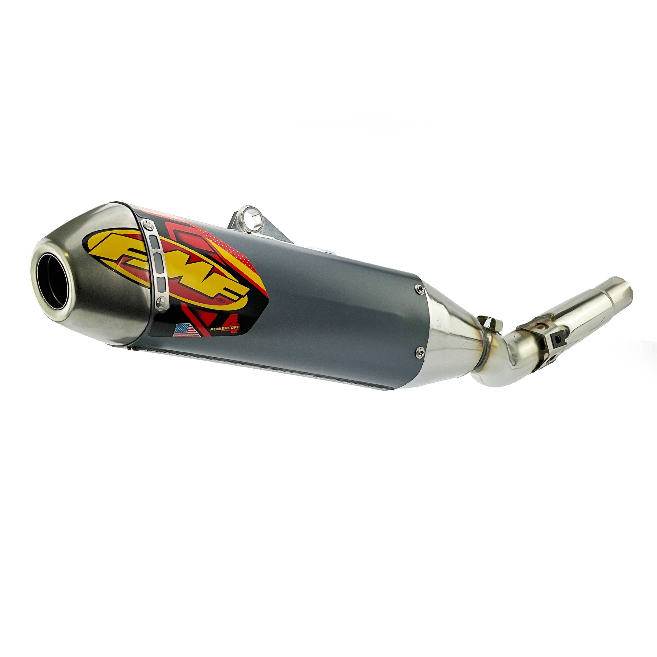 FMF Exhausts Powercore 4 Hex Exhaust Silencer 19-23 Kawasaki KX 450 F X - Fmf 042367