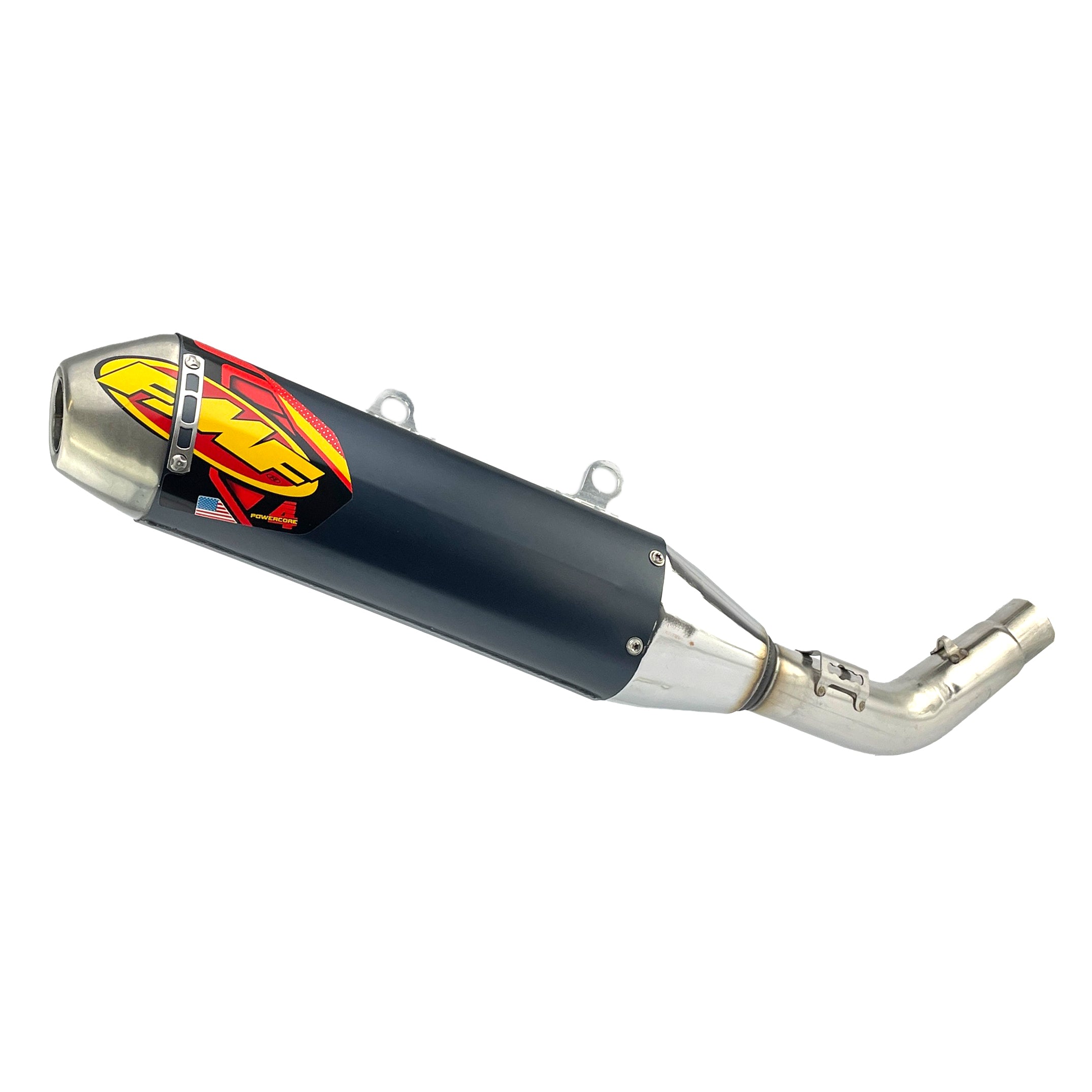 FMF Exhausts Powercore 4 Hex Exhaust Silencer 18-23 Gasgas Husqvarna KTM 250 350 450 - Fmf 045626