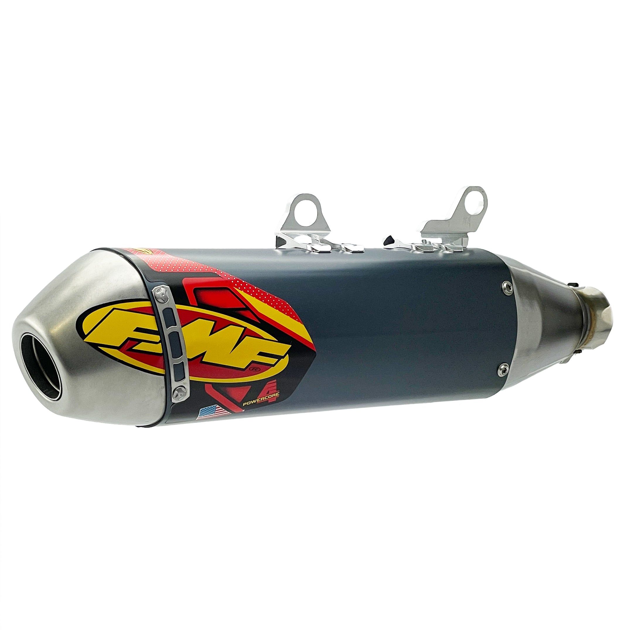 FMF Exhausts Powercore 4 Hex Exhaust Silencer 20-23 KTM Husqvarna Gasgas XCF-W 350-501 - Fmf 045645