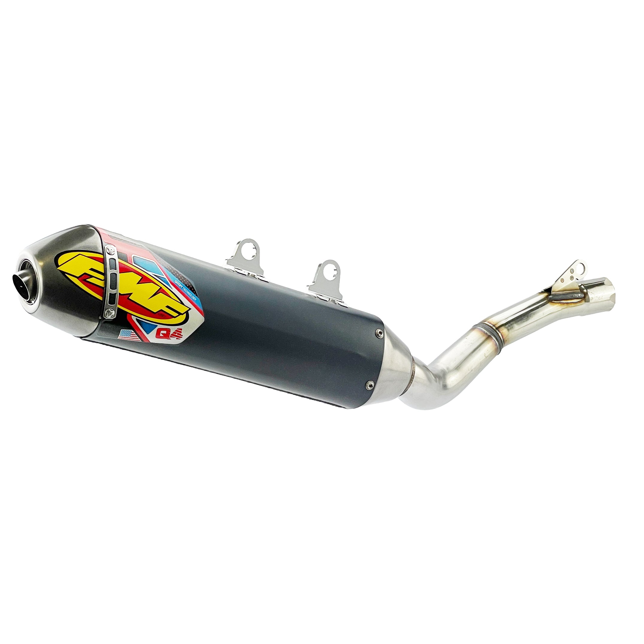 FMF Exhausts Q4 Hex Exhaust Silencer 20-25 Beta Rr 350 390 430 480 - Fmf 045667