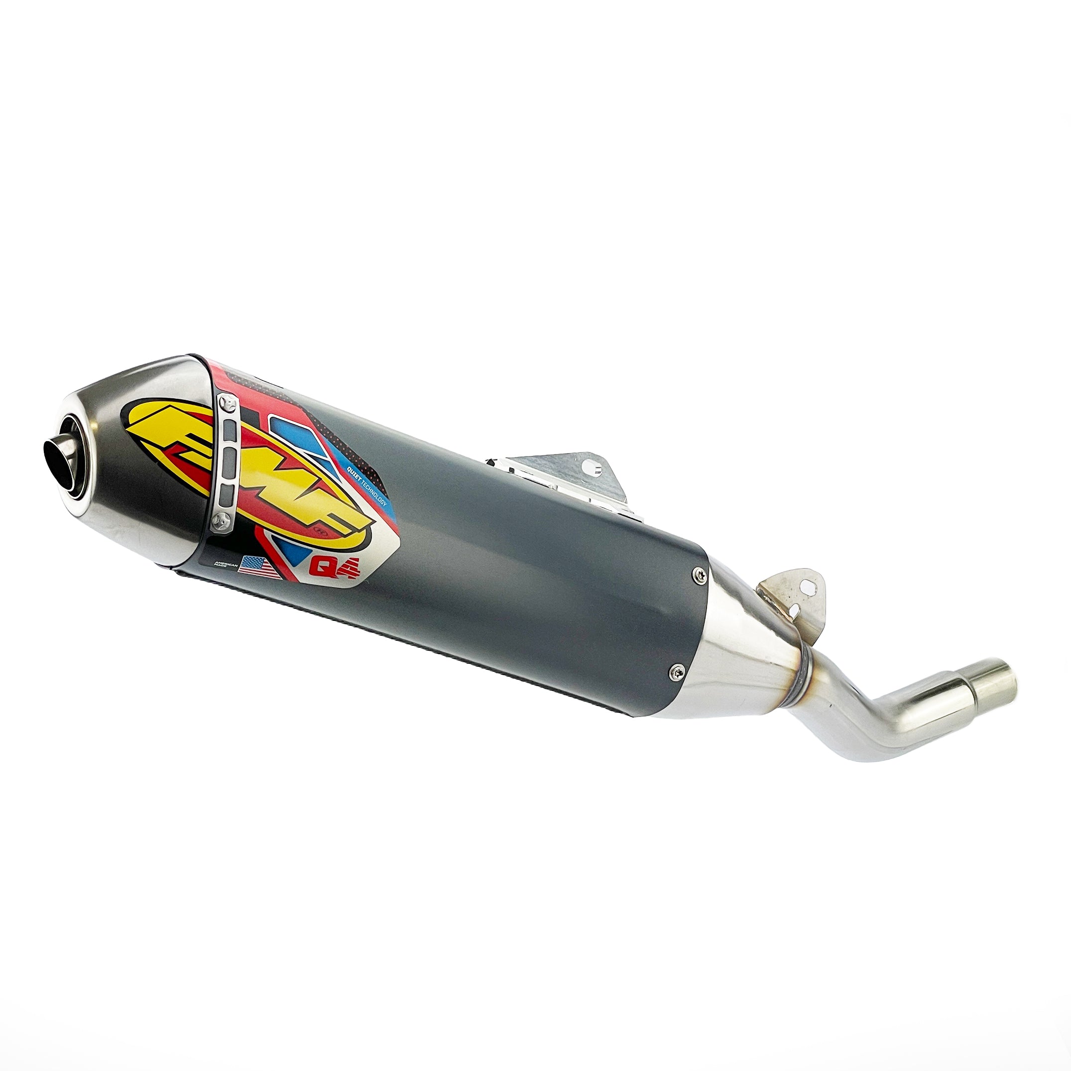 FMF Exhausts Q4 Hex Exhaust Silencer 20-21 Kawasaki KLX 300 R - Fmf 042388