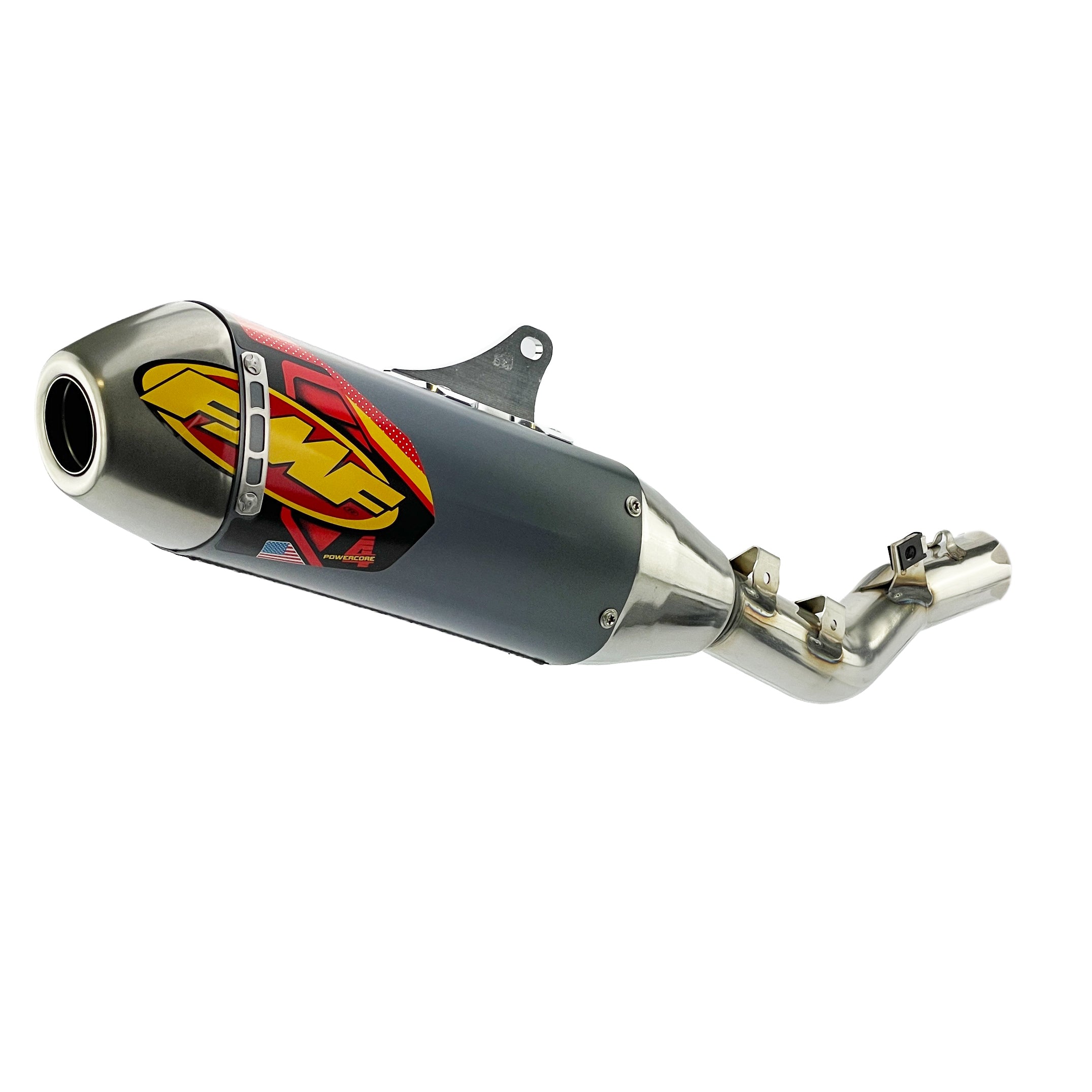 FMF Exhausts Powercore 4 Hex Exhaust Silencer 21-26 Honda CRF 450 R Rx - Fmf 041600