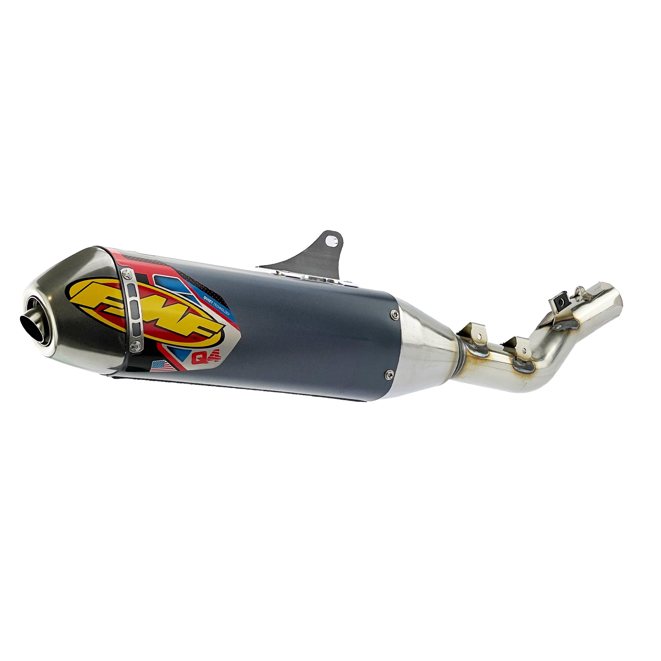 FMF Exhausts Q4 Hex Exhaust Silencer 21-26 Honda CRF 450 R Rx - Fmf 041601