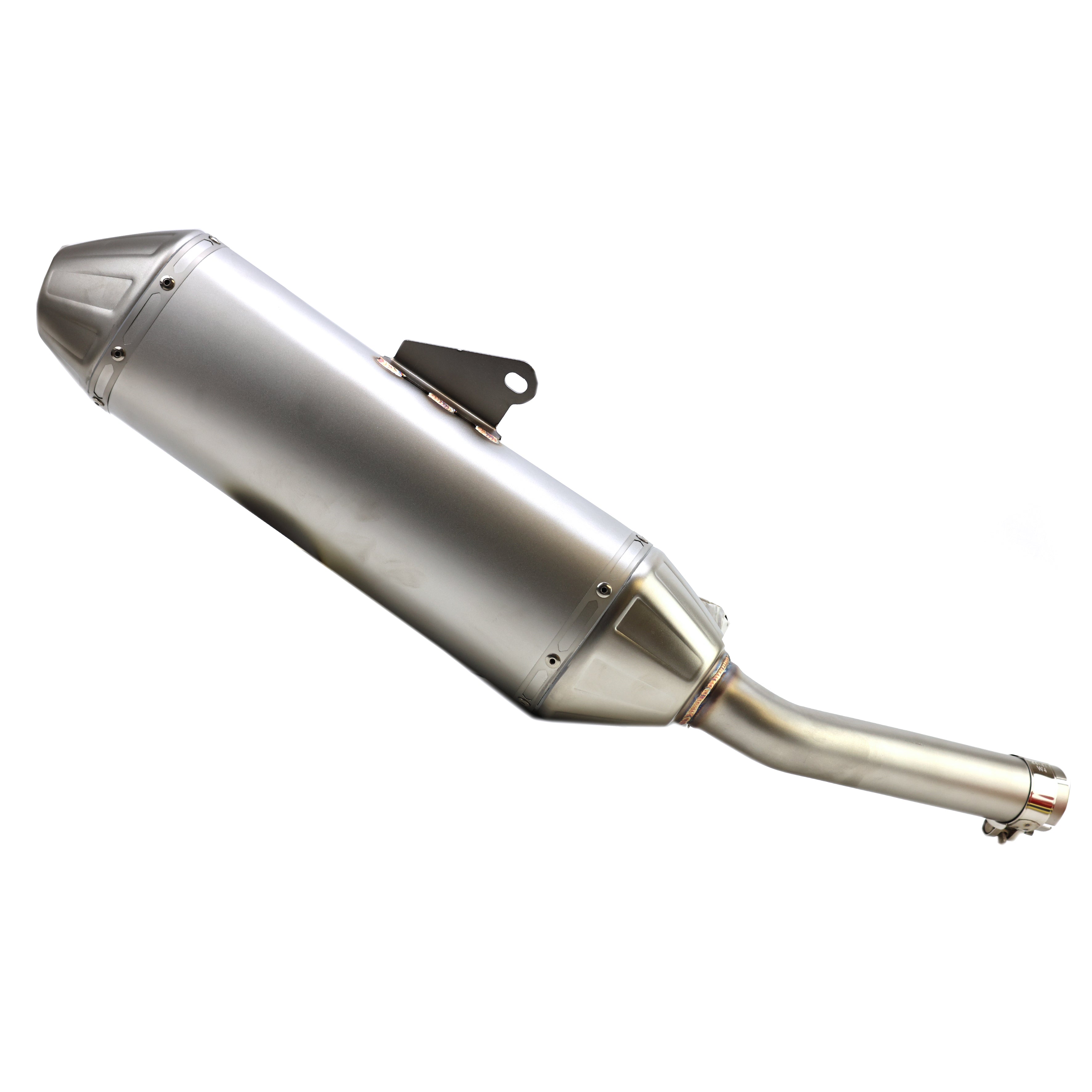 Dirt Racing Exhaust Natural Silencer Stainless Steel Yamaha 2019 - 2023 Tenere T700